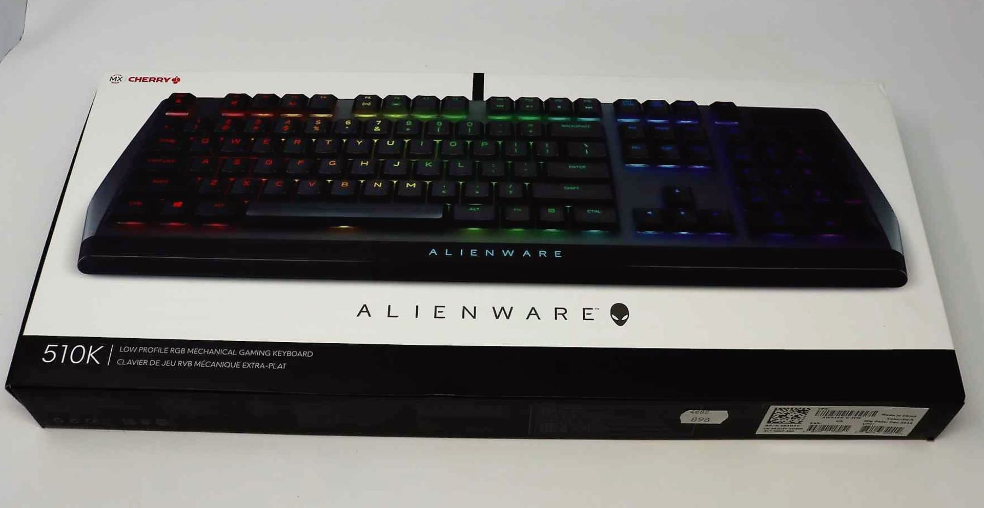 A boxed as new Alienware 510k Low Profile RGB Mechanical Gaming Keyboard (box opened). - Image 8 of 8