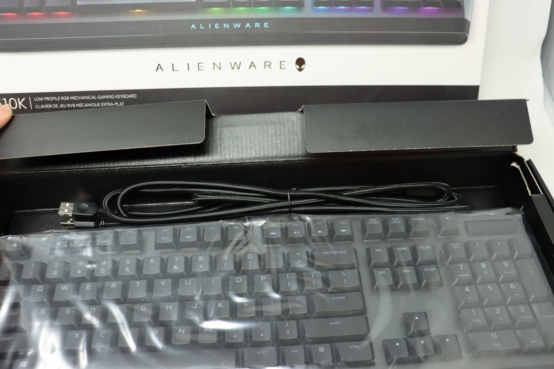 A boxed as new Alienware 510k Low Profile RGB Mechanical Gaming Keyboard (box opened). - Image 4 of 8