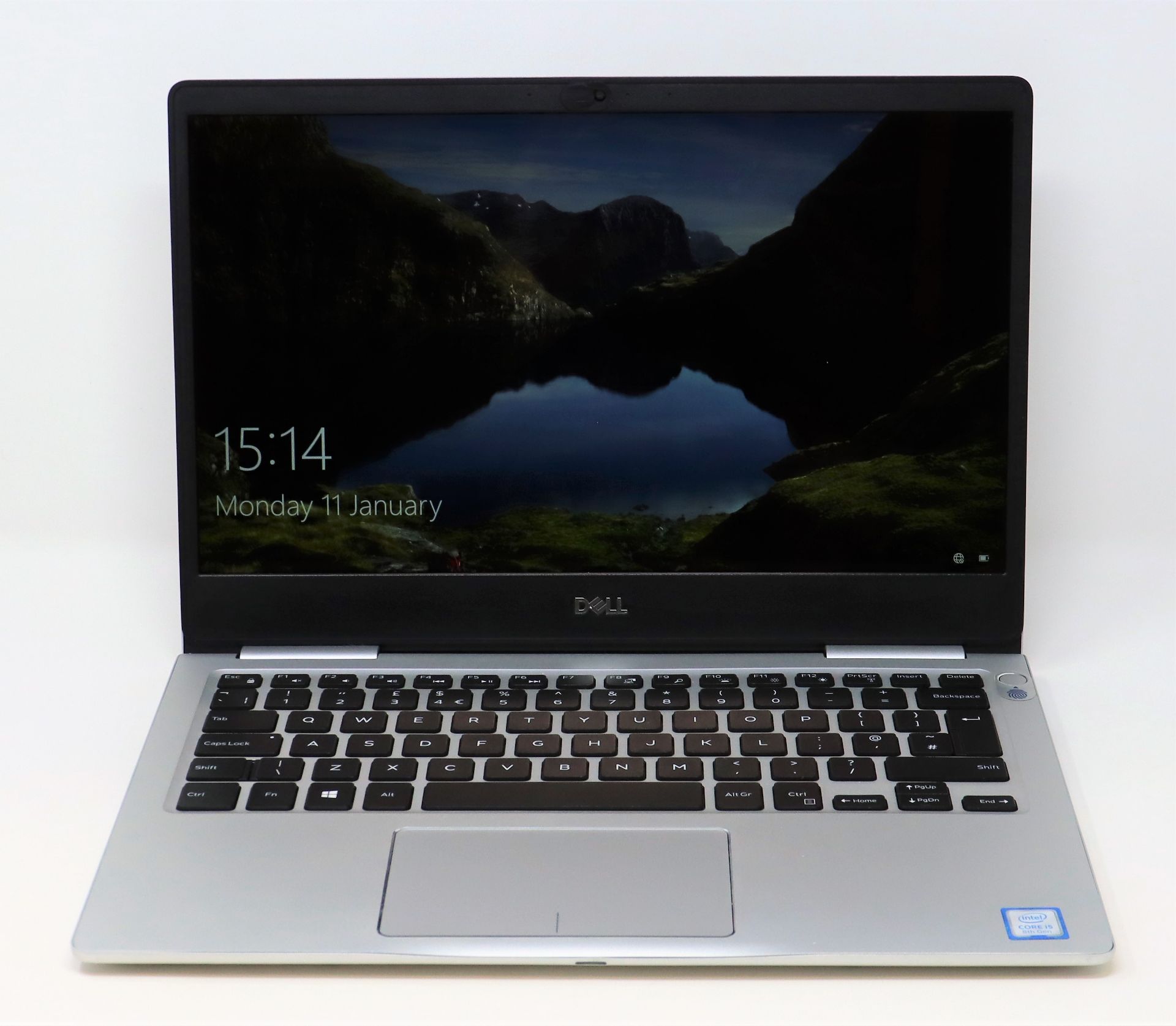 A pre-owned Dell Inspiron 13 7380 13.3" Laptop in Silver with Intel Core i5-8265U Processor, 8GB