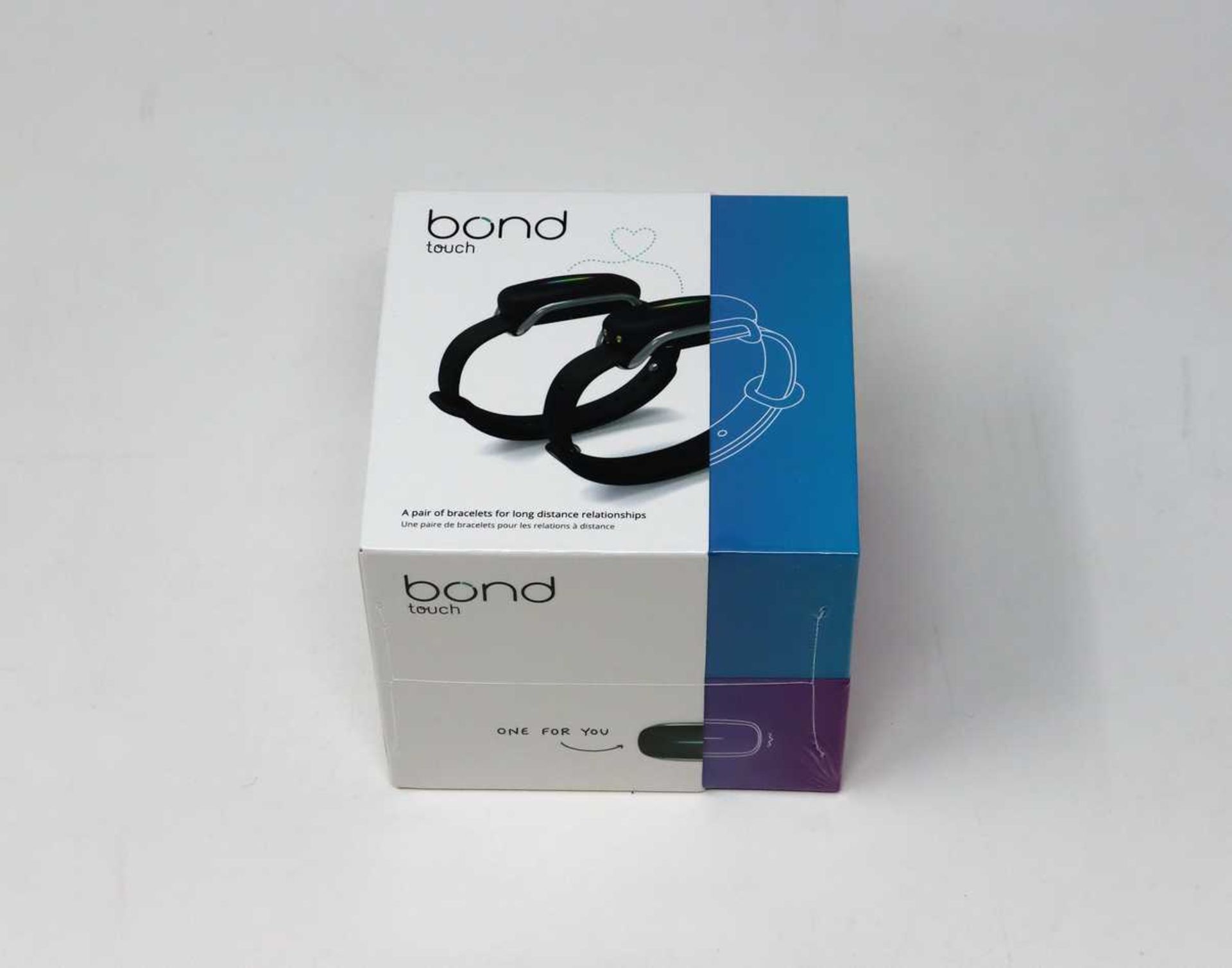 A boxed as new pair of Bond Touch Bracelets (box sealed).
