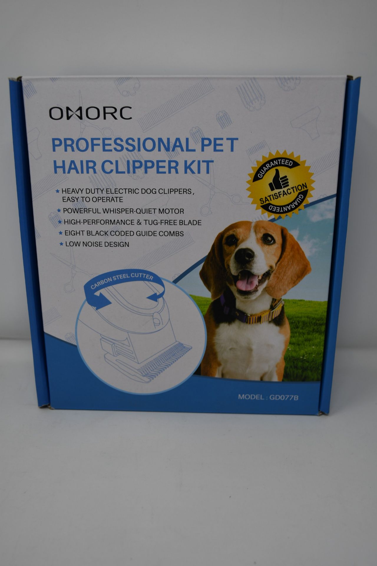 Five boxed as new Omorc Professional Pet Hair Clipper Kits (GD077B).