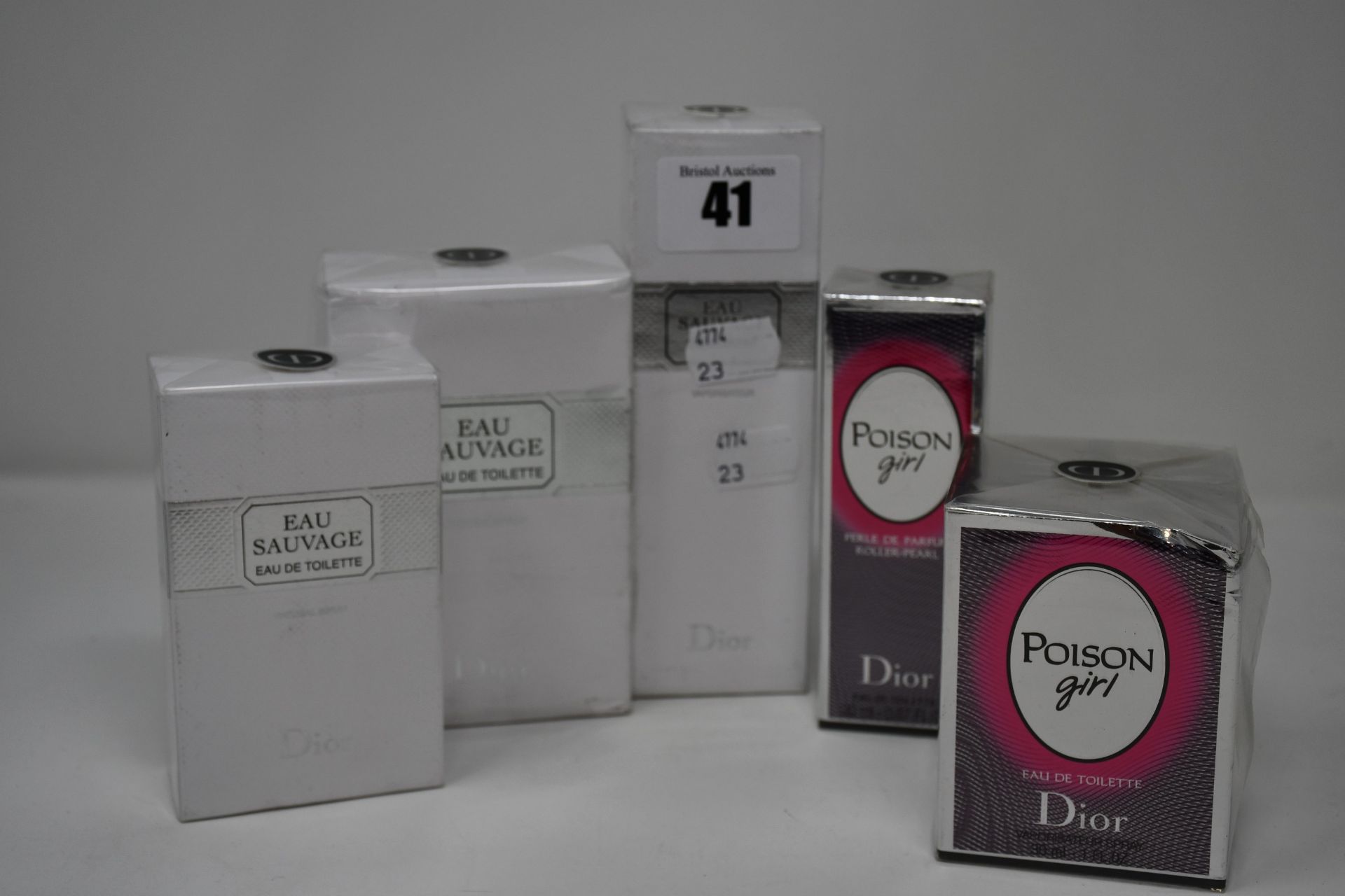 A Dior Poison Girl eau de toilette (30ml), a Dior Poison Girl roller-pearl eau de toilette (20ml), a