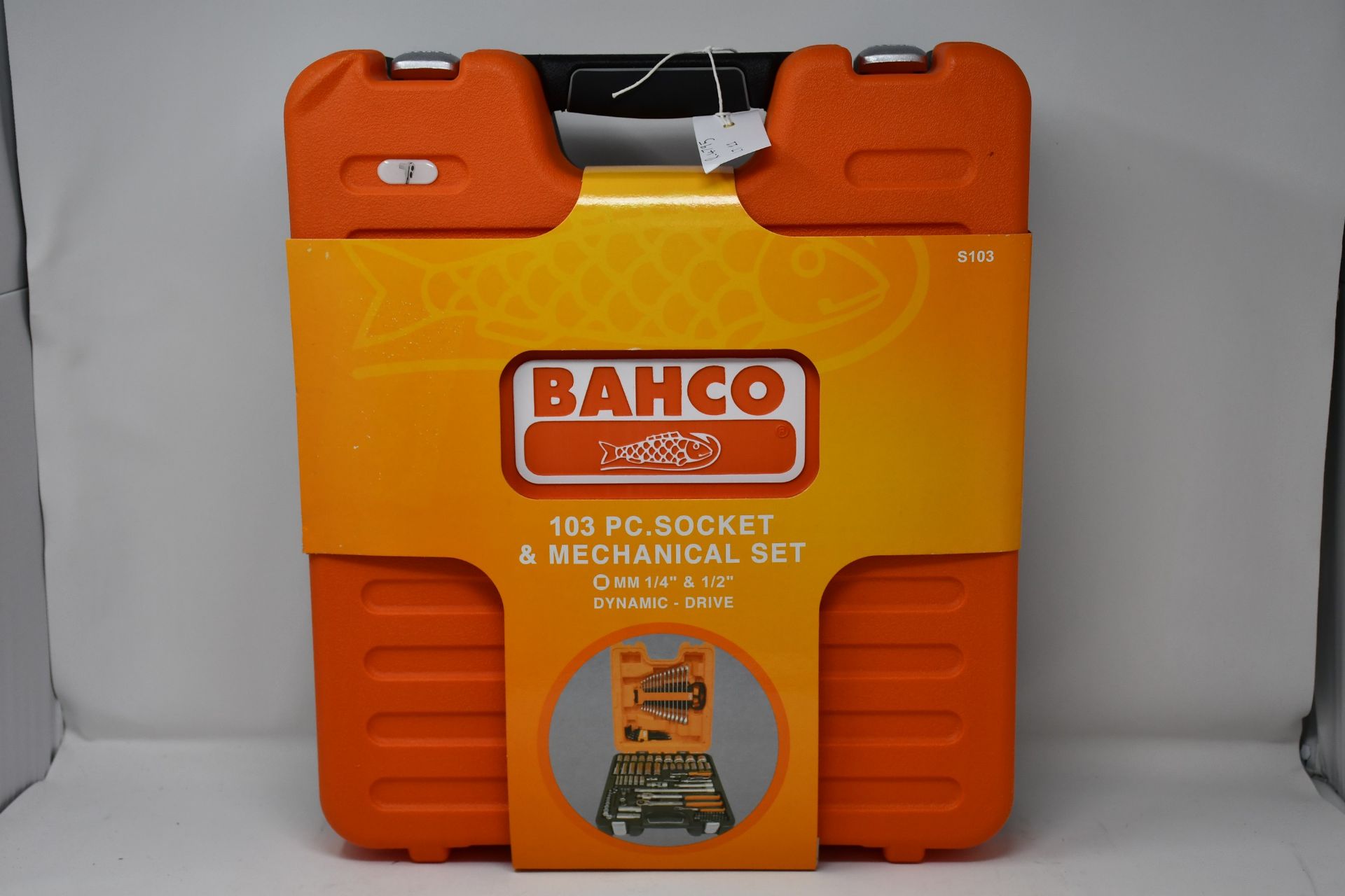 One as new Bahco 103-piece socket and mechanical set.