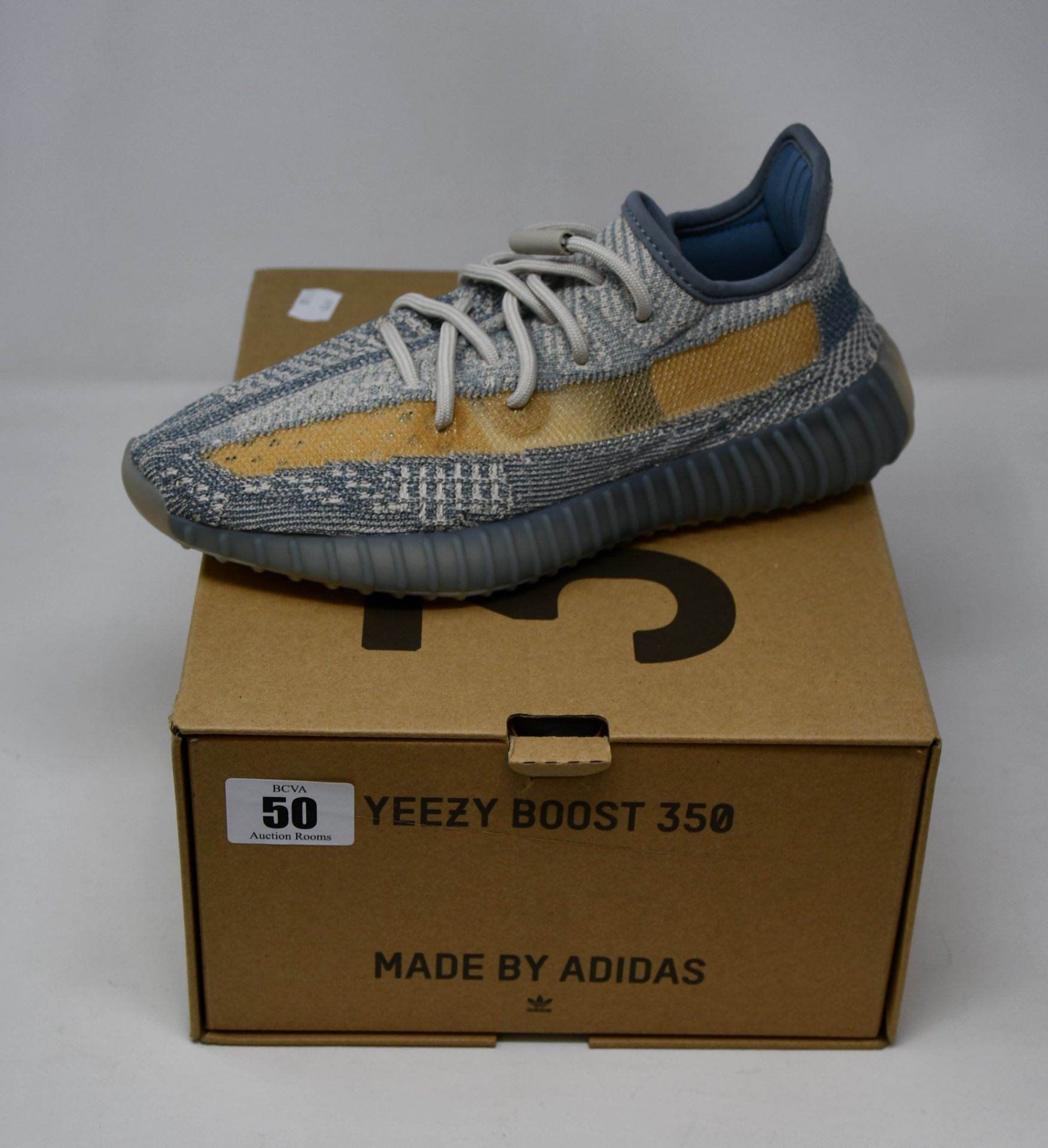 A pair of as new Adidas Yeezy Boost 350 V2 trainers (UK 5).