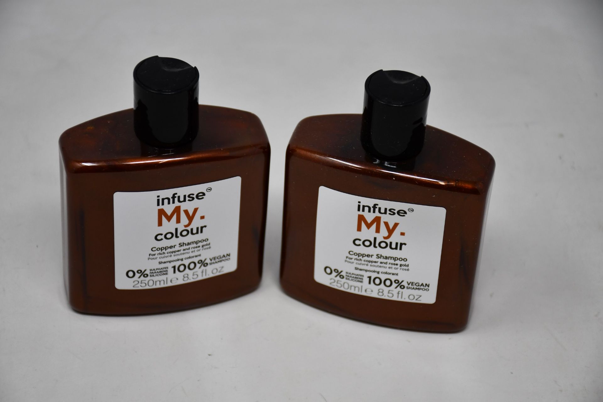 Twenty four boxed as new infuse My Colour Copper Shampoo (250ml).