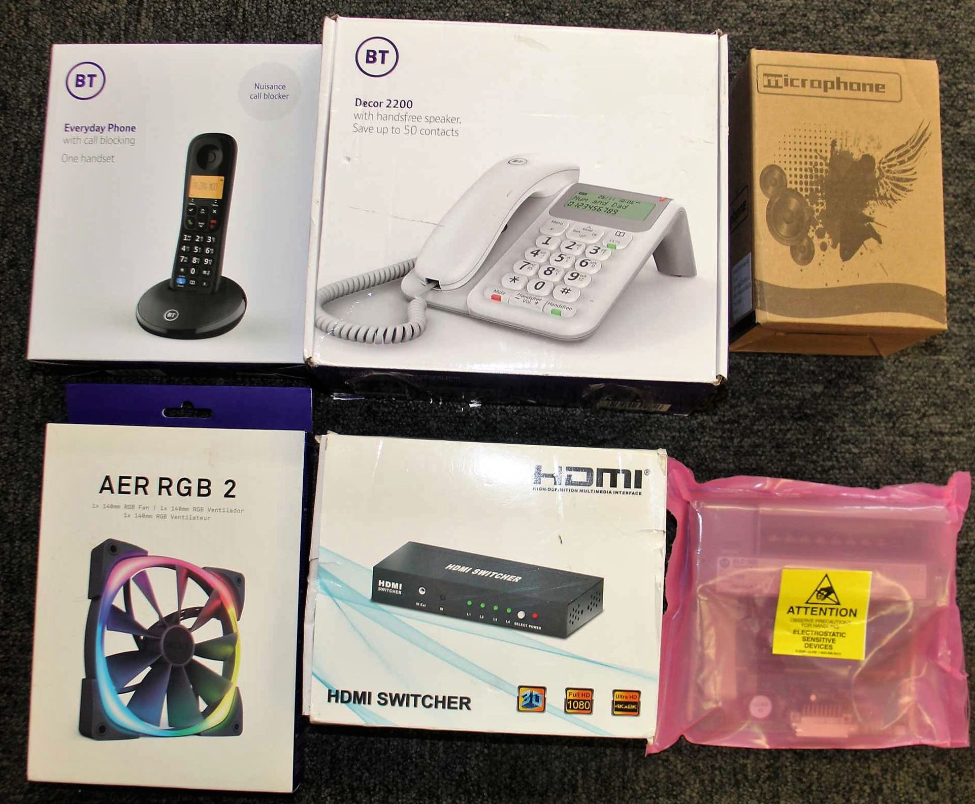 COLLECTION ONLY: A box of assorted as new small electrical items and accessories (Some boxes - Image 4 of 8