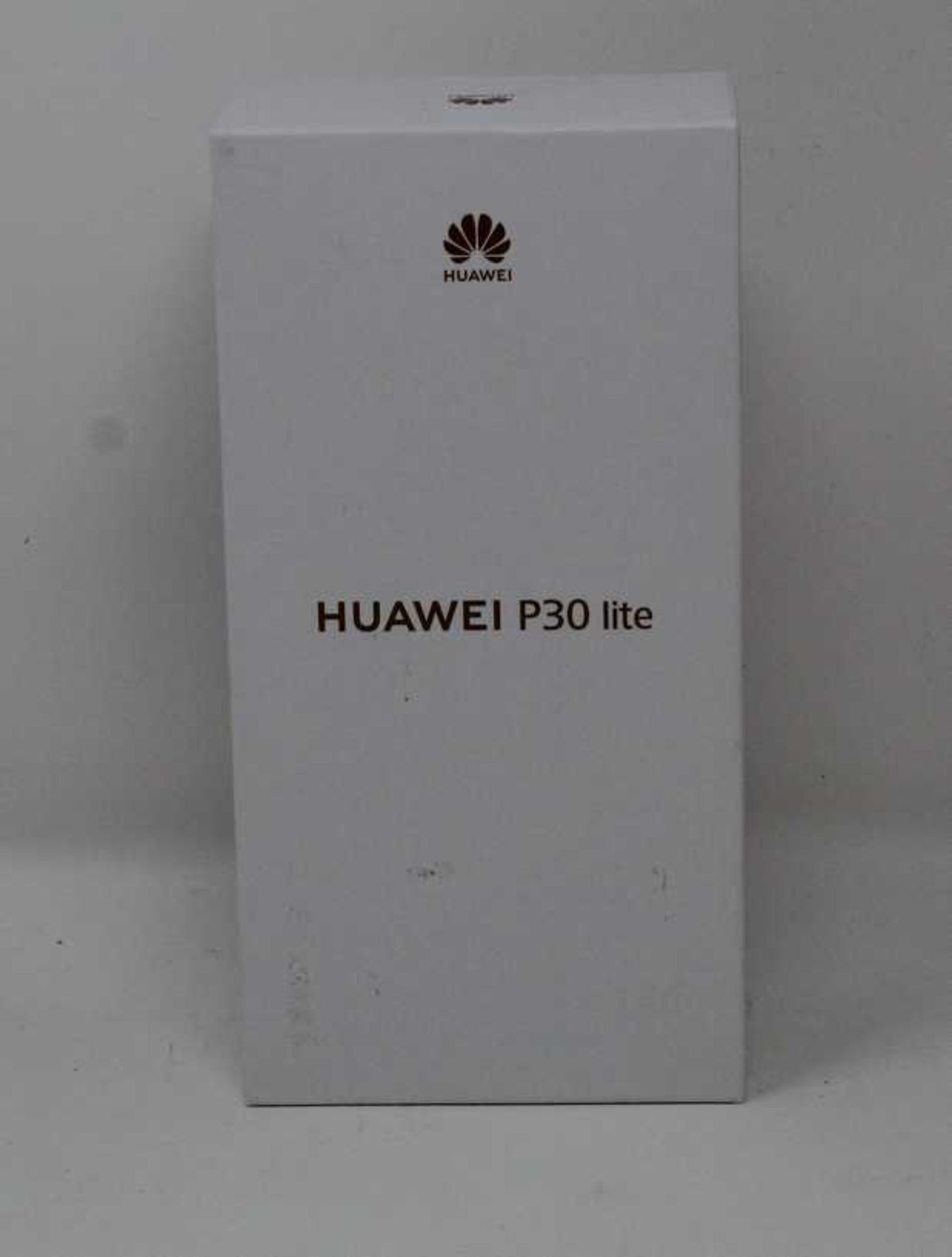 A boxed as new Huawei P30 Lite MAR-LX1A 6GB RAM 128GB Storage in Peacock Blue (Box sealed,