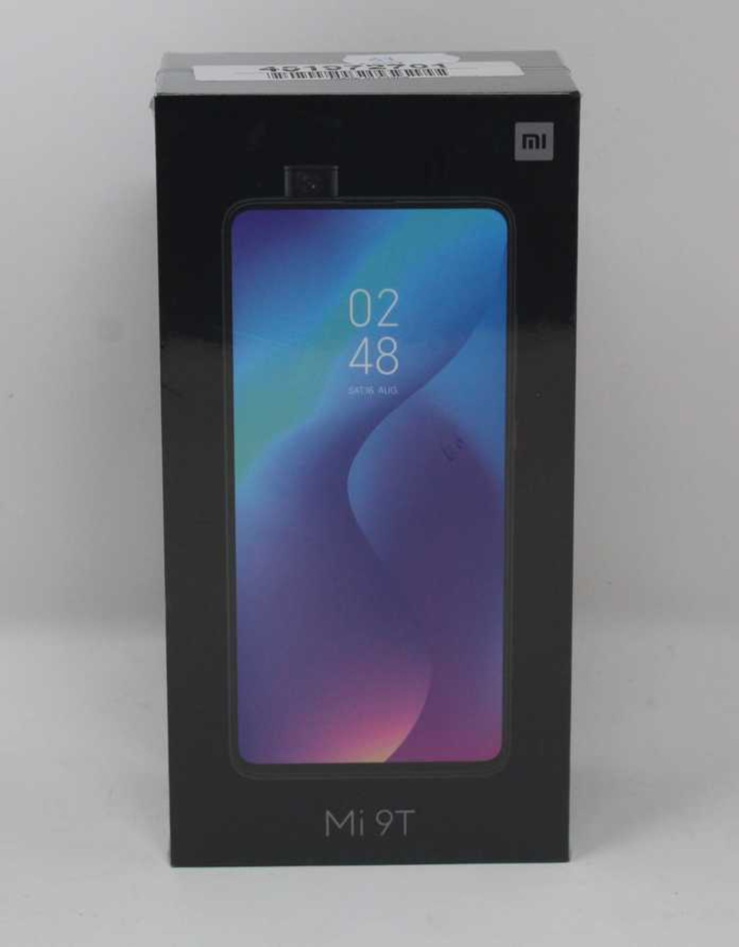 A boxed as new Xiaomi Mi 9T 6GB RAM 128GB Storage Android Smartphone in Glacier Blue (Box sealed,