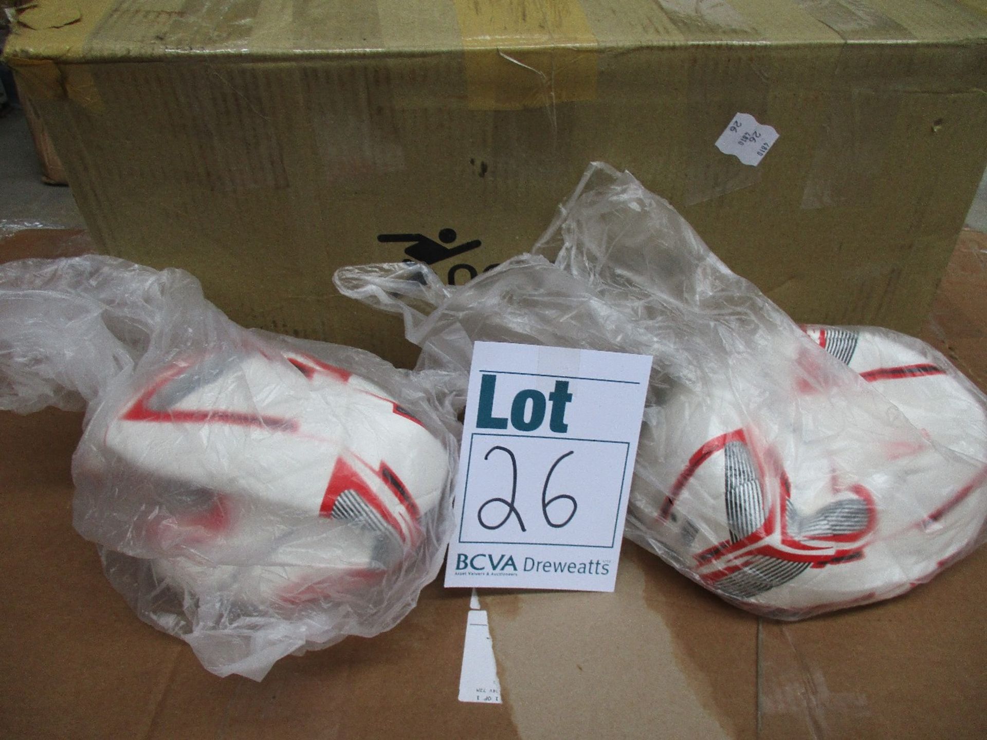 A quantity of Precision Fusion training footballs balls (Approximately 30 items).