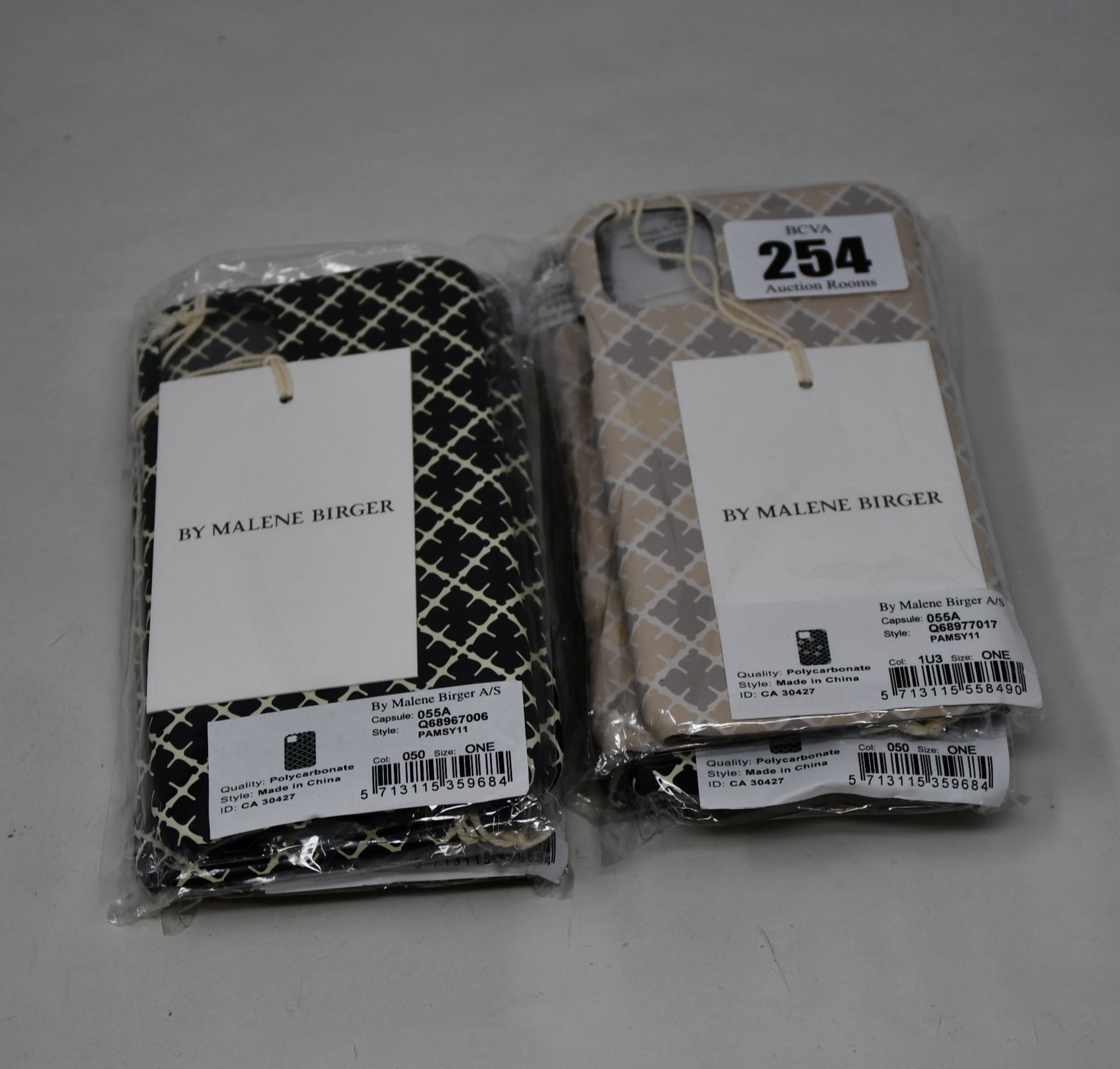 Eleven as new By Malene Birger Pamsy iPhone 11 covers (RRP £25 each).