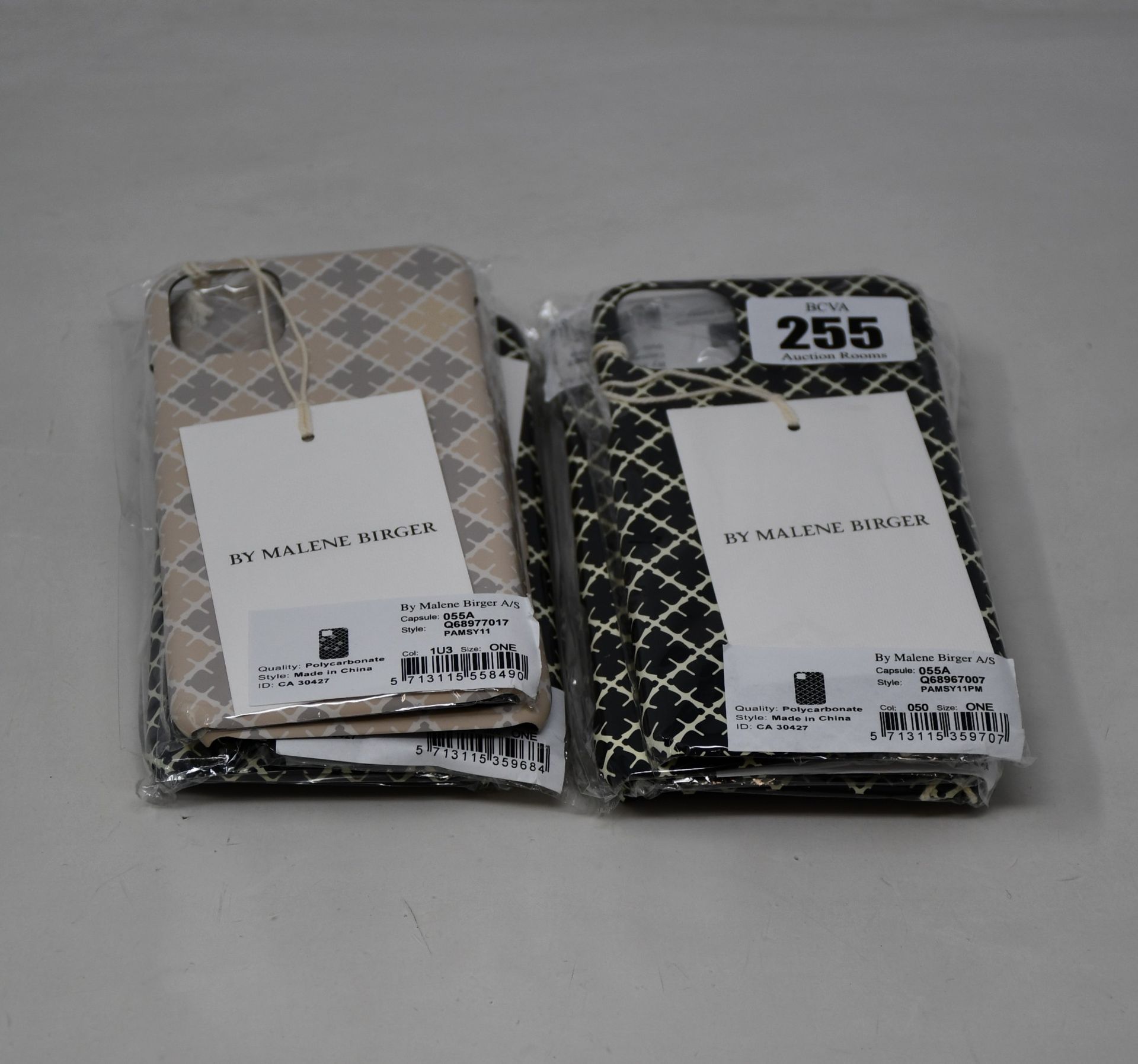 Ten as new By Malene Birger Pamsy iPhone 11 covers (RRP £25 each).