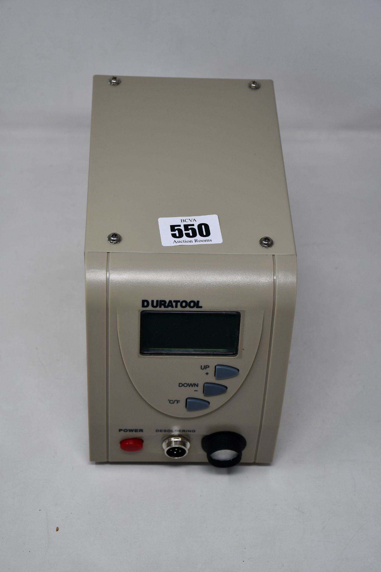 A boxed Duratool D00672 Soldering Station.
