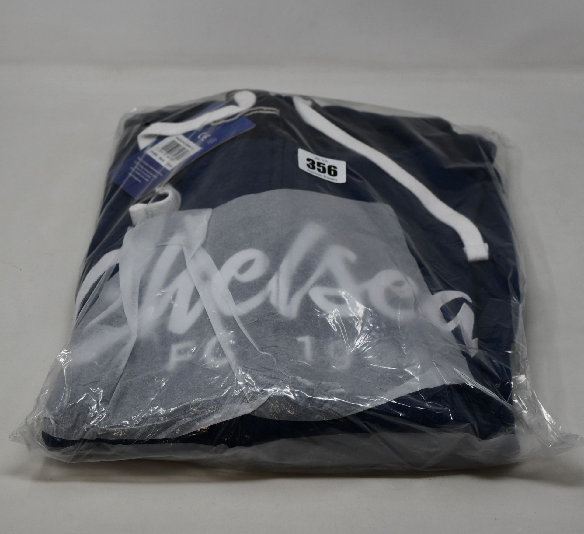 Three as new Official Chelsea Football Club script hoodies (All XL - RRP £45 each).