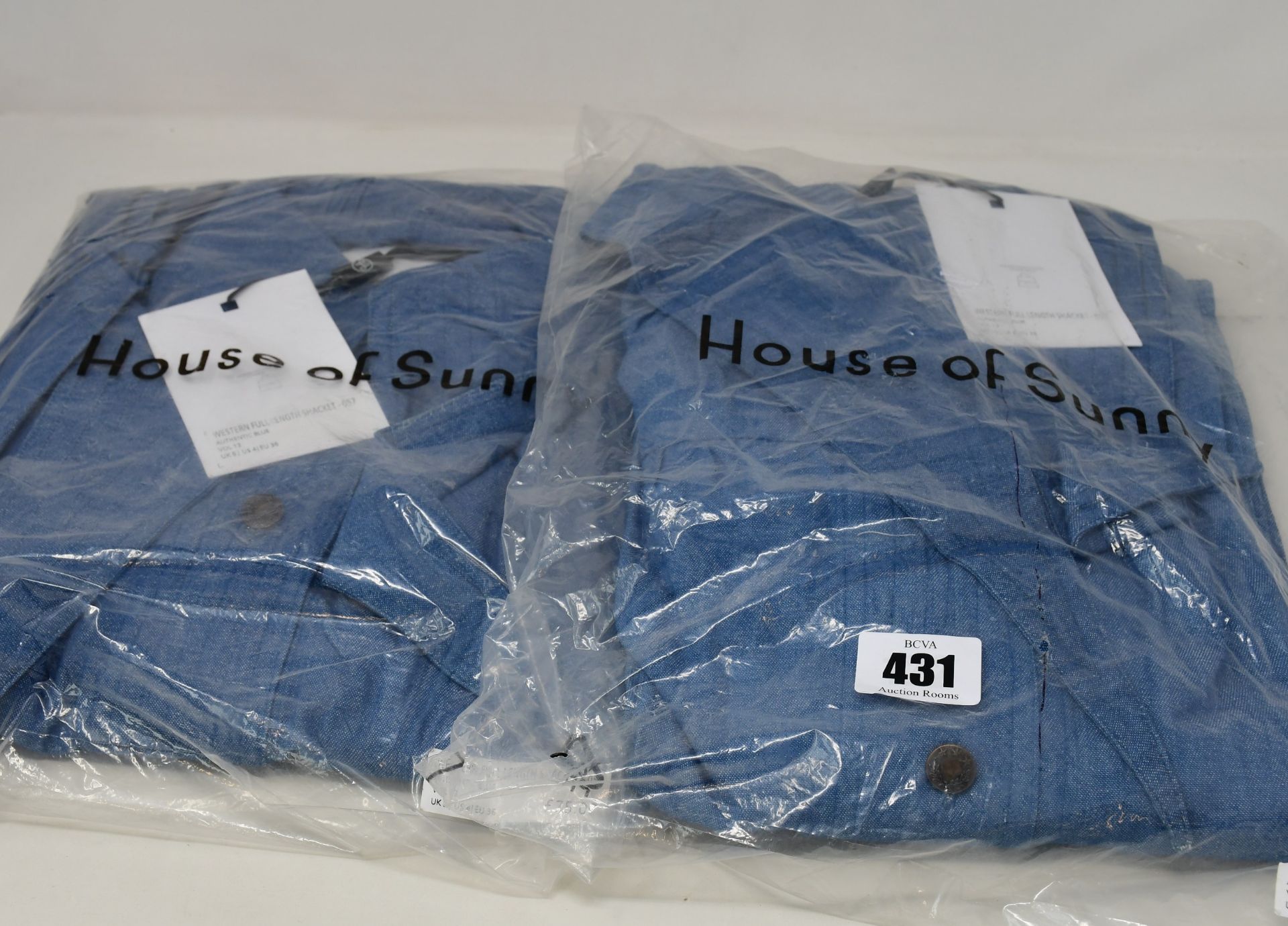 Two as new House of Sunny Western full length shackets (UK 8 and 10 - RRP £75 each).