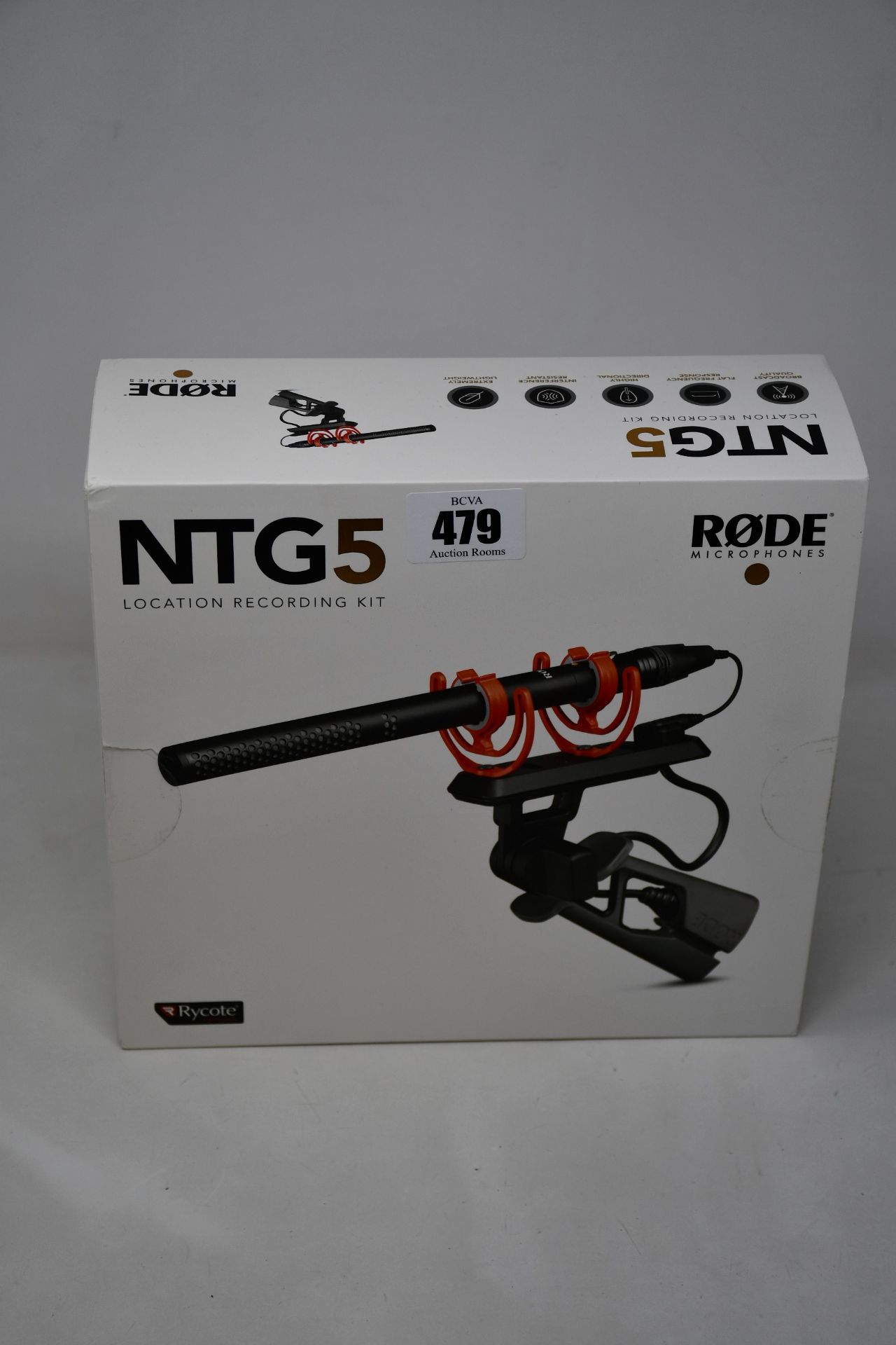 A boxed Rode NTG5 Location Recording Kit.