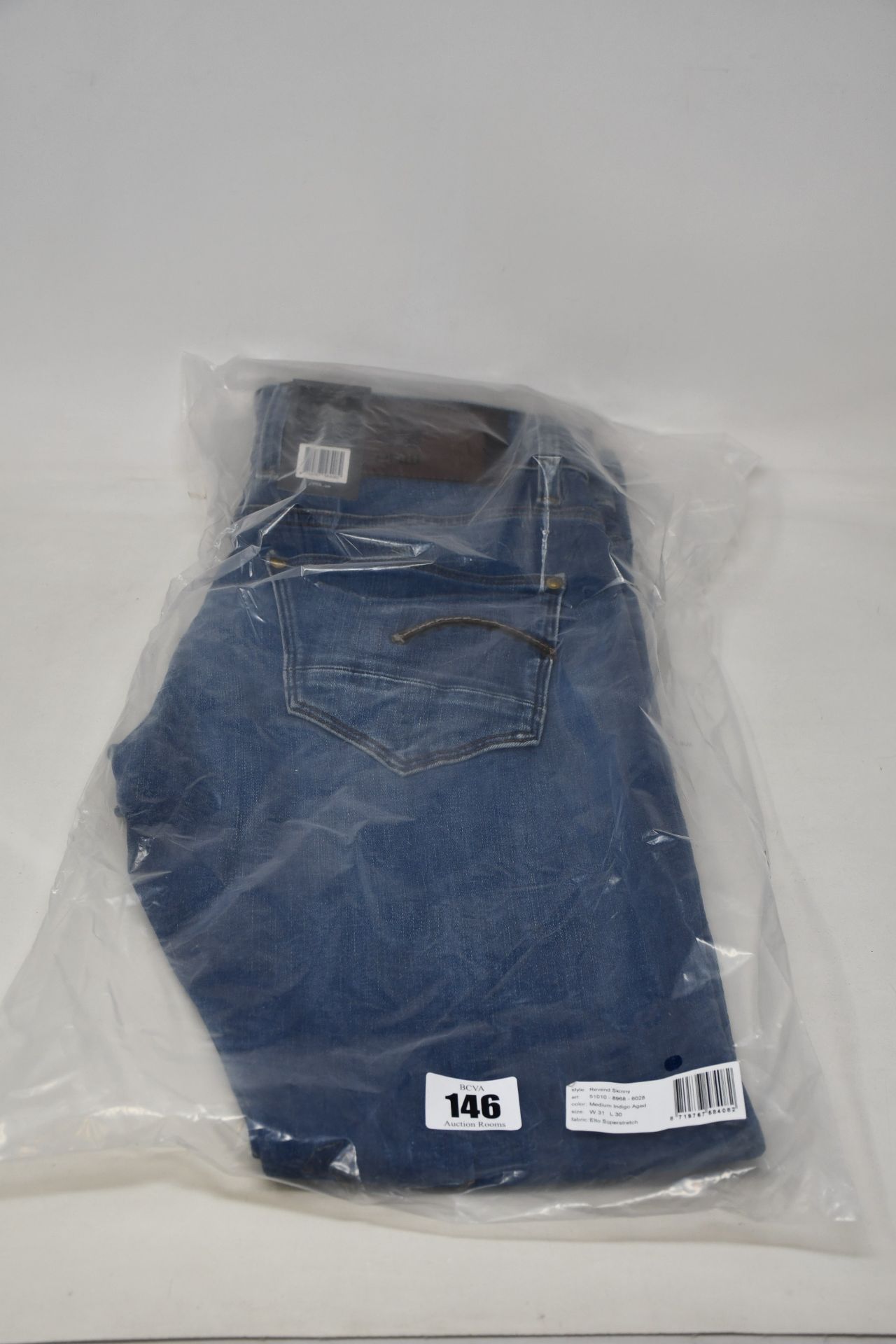 Four pairs of as new G-Star Raw jeans (All W31/L30).