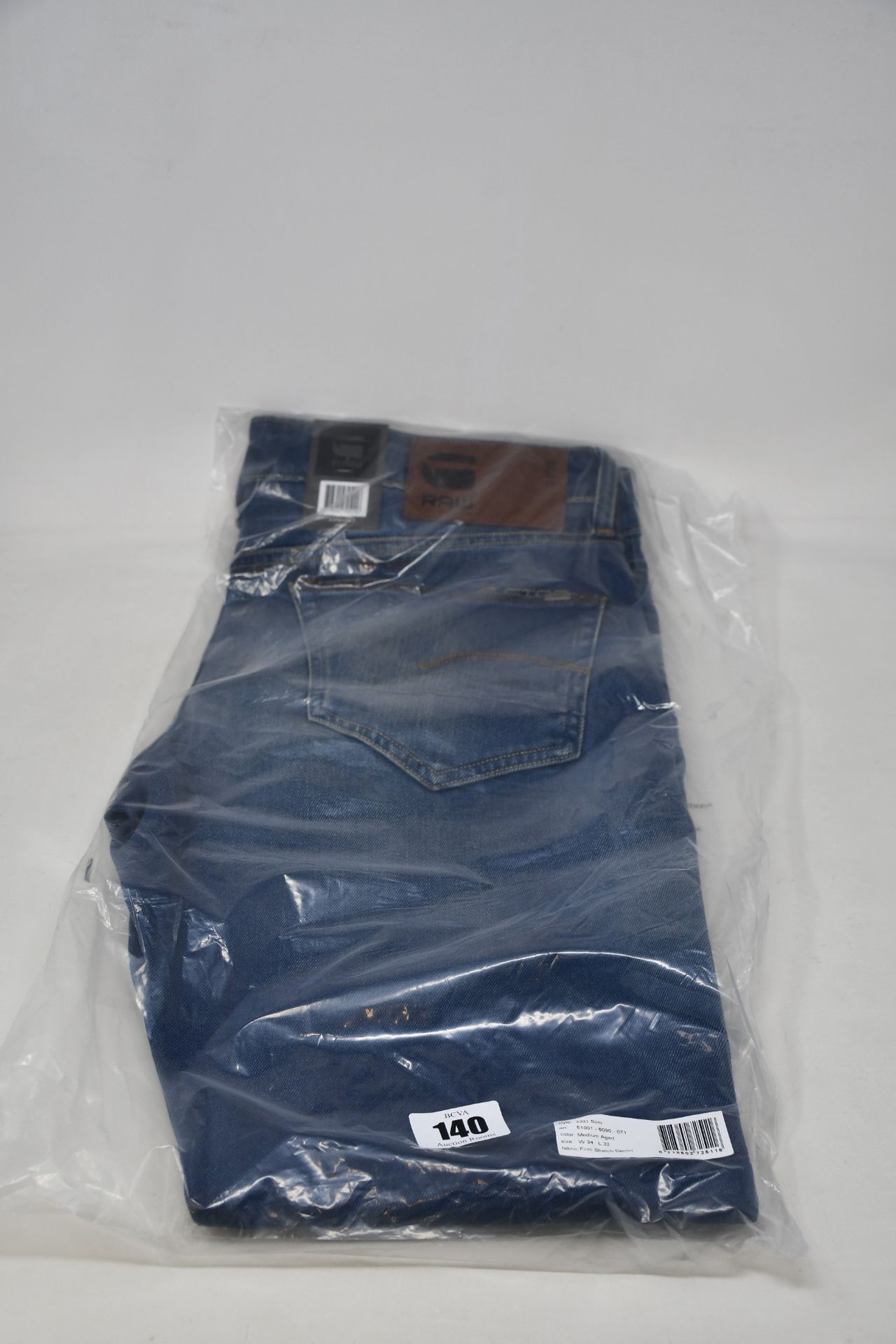 Four pairs of as new G-Star Raw jeans (All W34/L32).