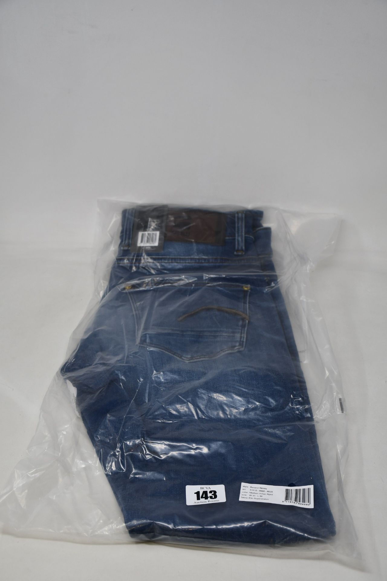 Four pairs of as new G-Star Raw jeans (All W31/L30).