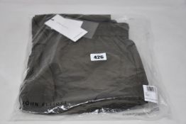 A pair of as new John Elliott Himalayan cargo pants in olive (S - RRP £400).