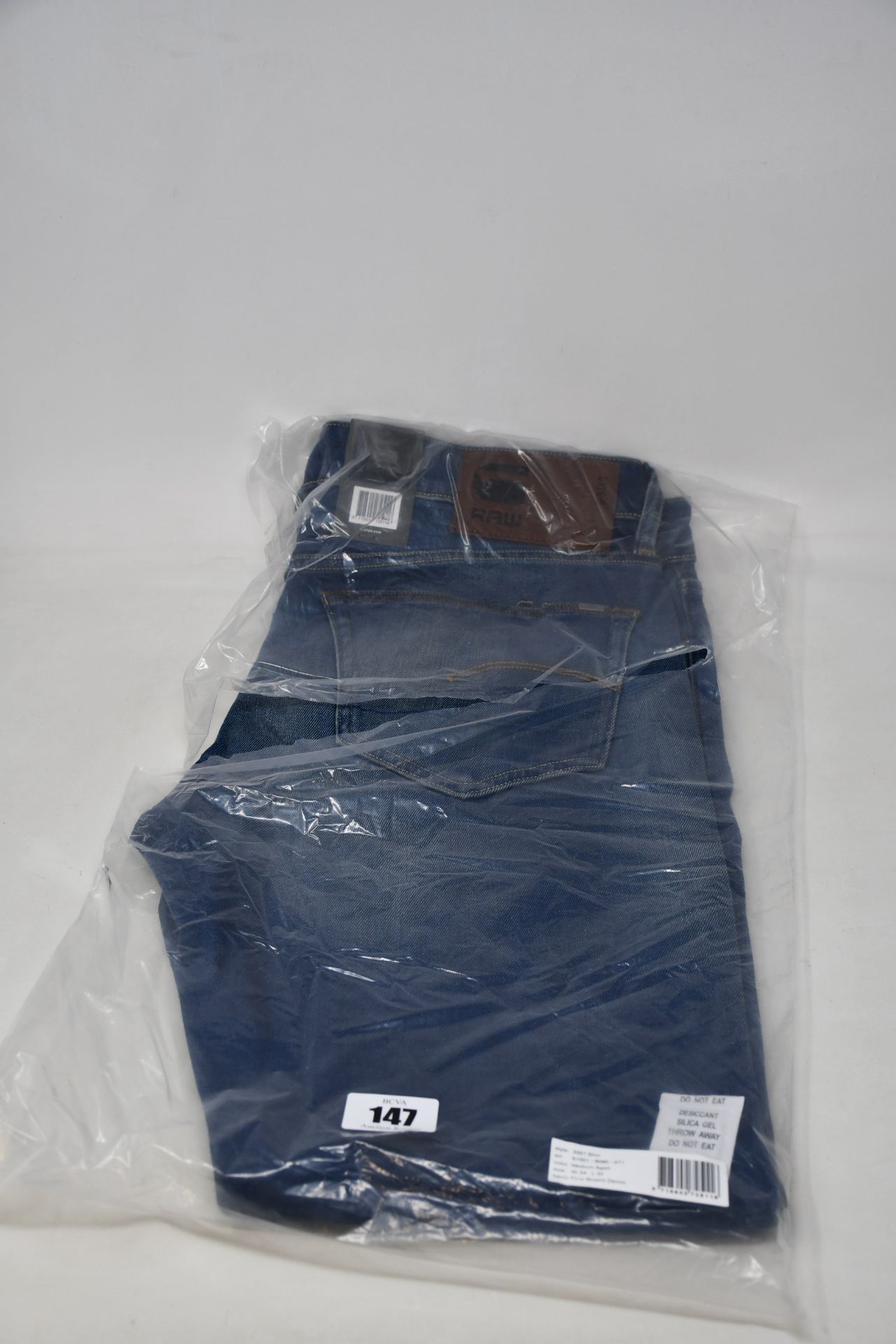 Four pairs of as new G-Star Raw jeans (All W34/L32).