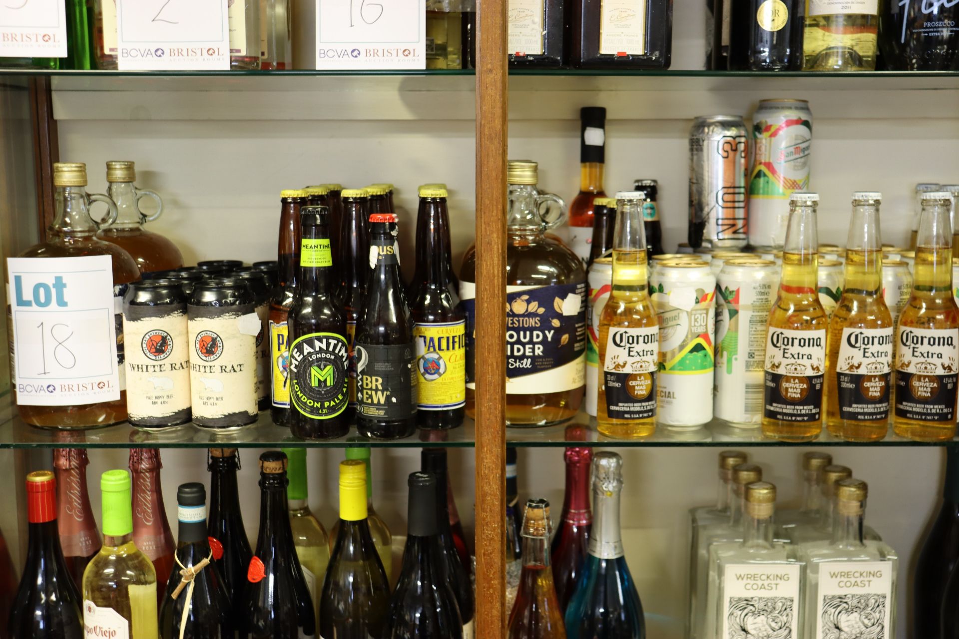 A quantity of miscellaneous beers, ciders and related to include San Miguel, Weston's Cloudy Cider