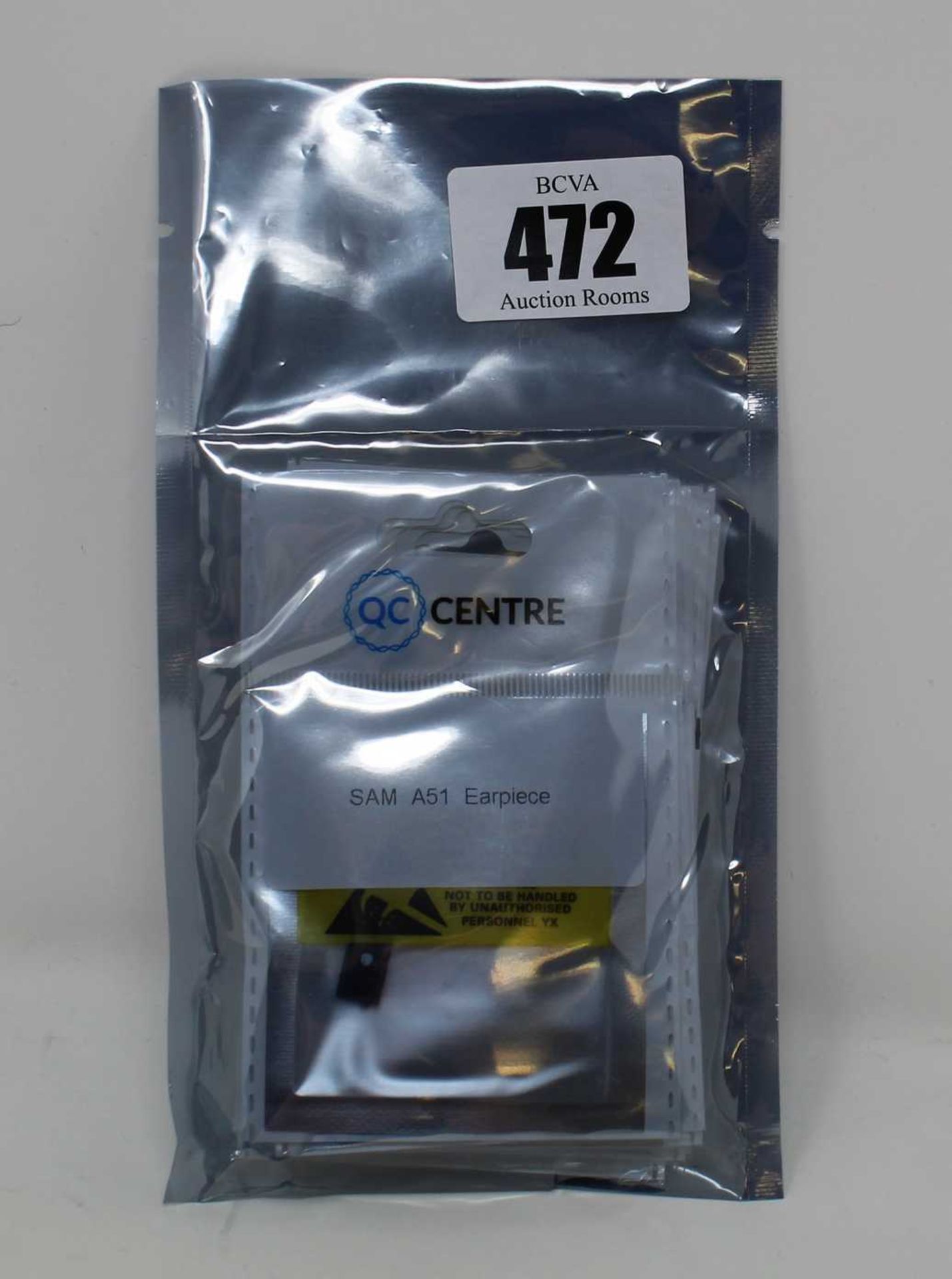 Ten as new QC Centre replacement earpieces for Samsung A51 (Packaging sealed).