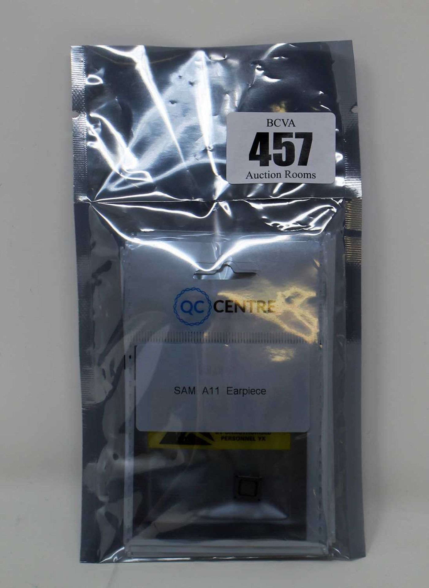 Ten as new QC Centre replacement earpieces for Samsung A11 (Packaging sealed).