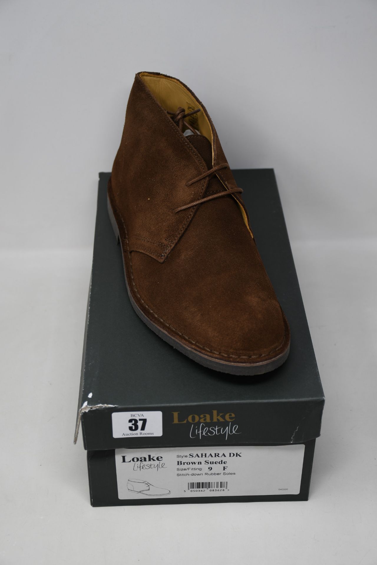 A pair of as new Loake Lifestyle Sahara brown suede chukkas (UK 9 - RRP £115).