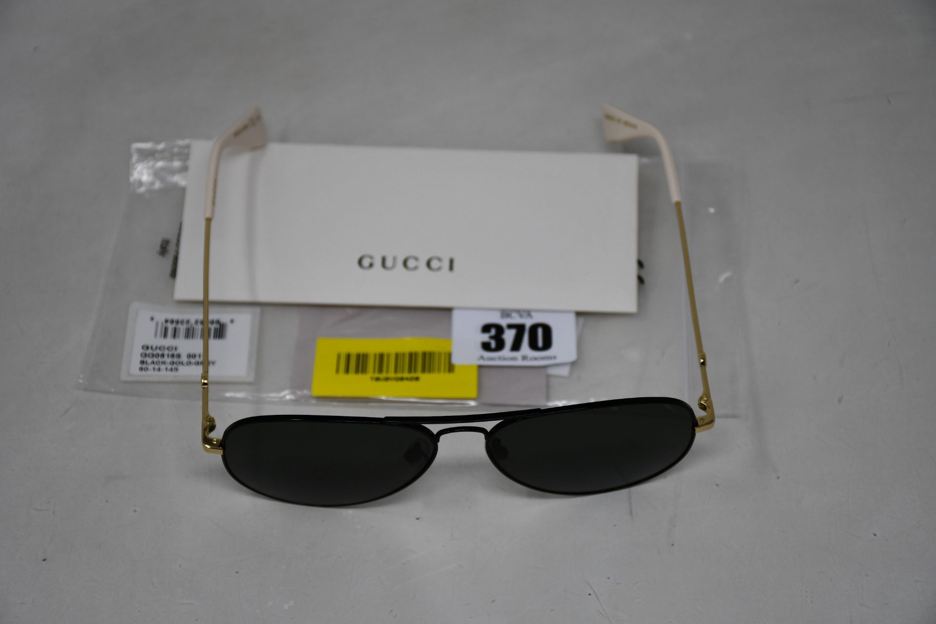 A pair of men's as new Gucci GG0515S 001 Sunglasses (60-14-145, no case).