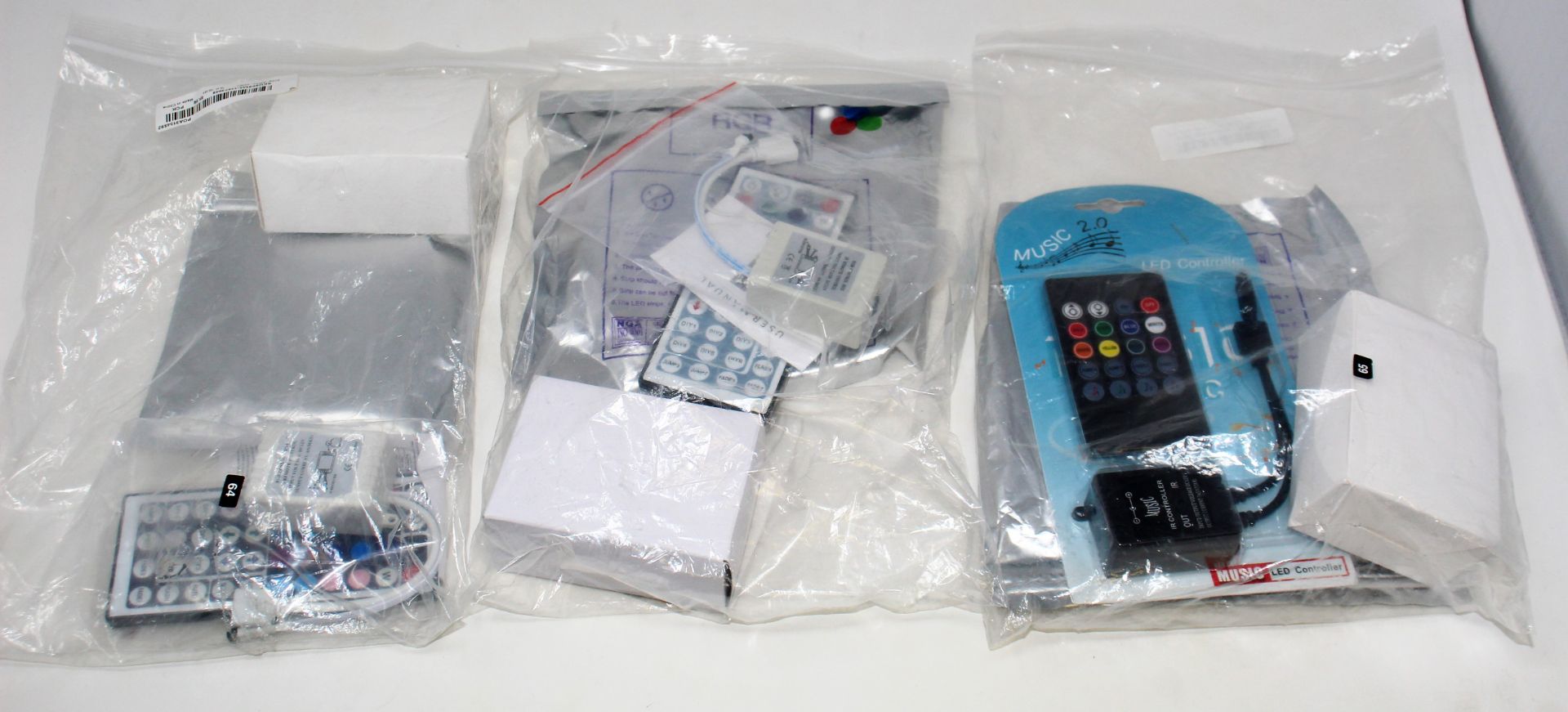 A box of assorted as new electrical items and accessories to include Airpod Charging Cases, LED - Image 4 of 10