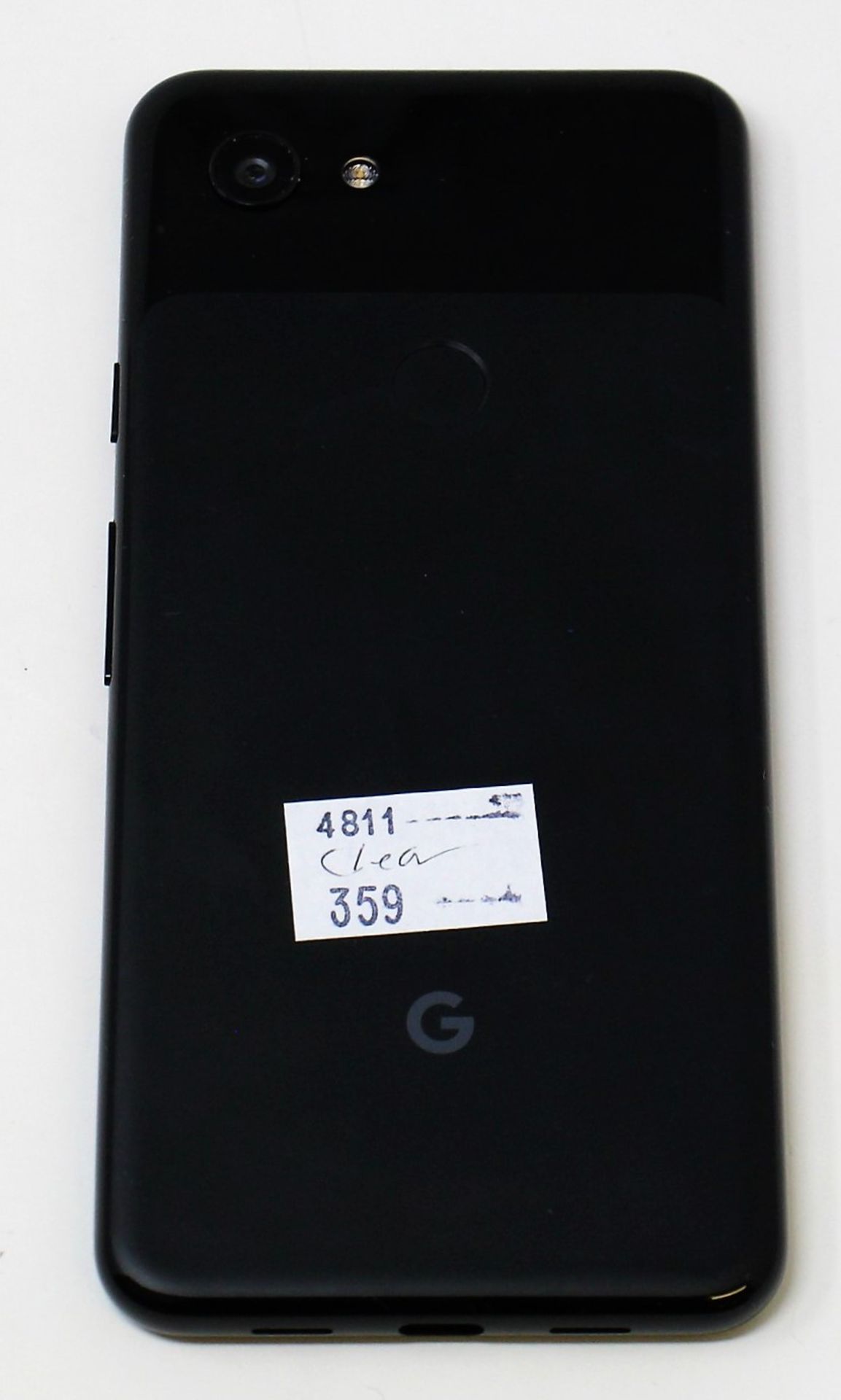 A pre-owned Google Pixel 3a G020G 64GB in Just Black (FRP clear) (Checkmend report ID: CM16922336- - Image 12 of 15