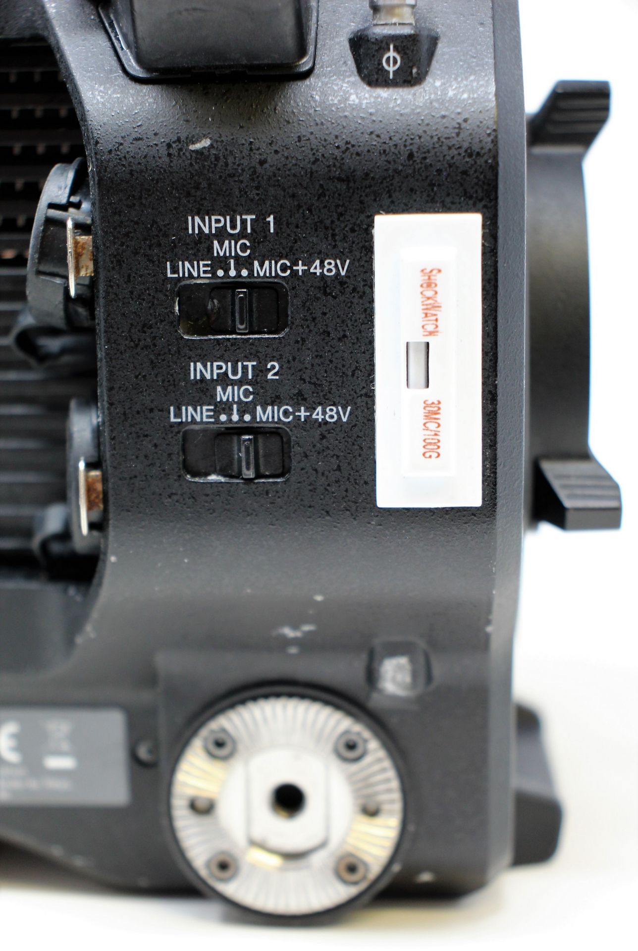 A pre-owned Sony PXW-FS7 II XDCAM 4K Super 35 E-mount Camera Body with Grip and LCD Monitor (M/N: - Image 4 of 33