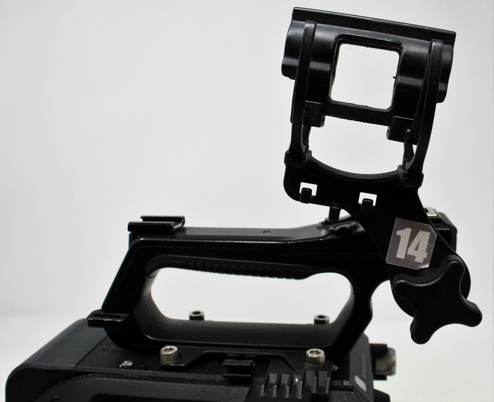 A pre-owned Sony PXW-FS7 II XDCAM 4K Super 35 E-mount Camera Body with Grip and LCD Monitor (M/N: - Image 15 of 33