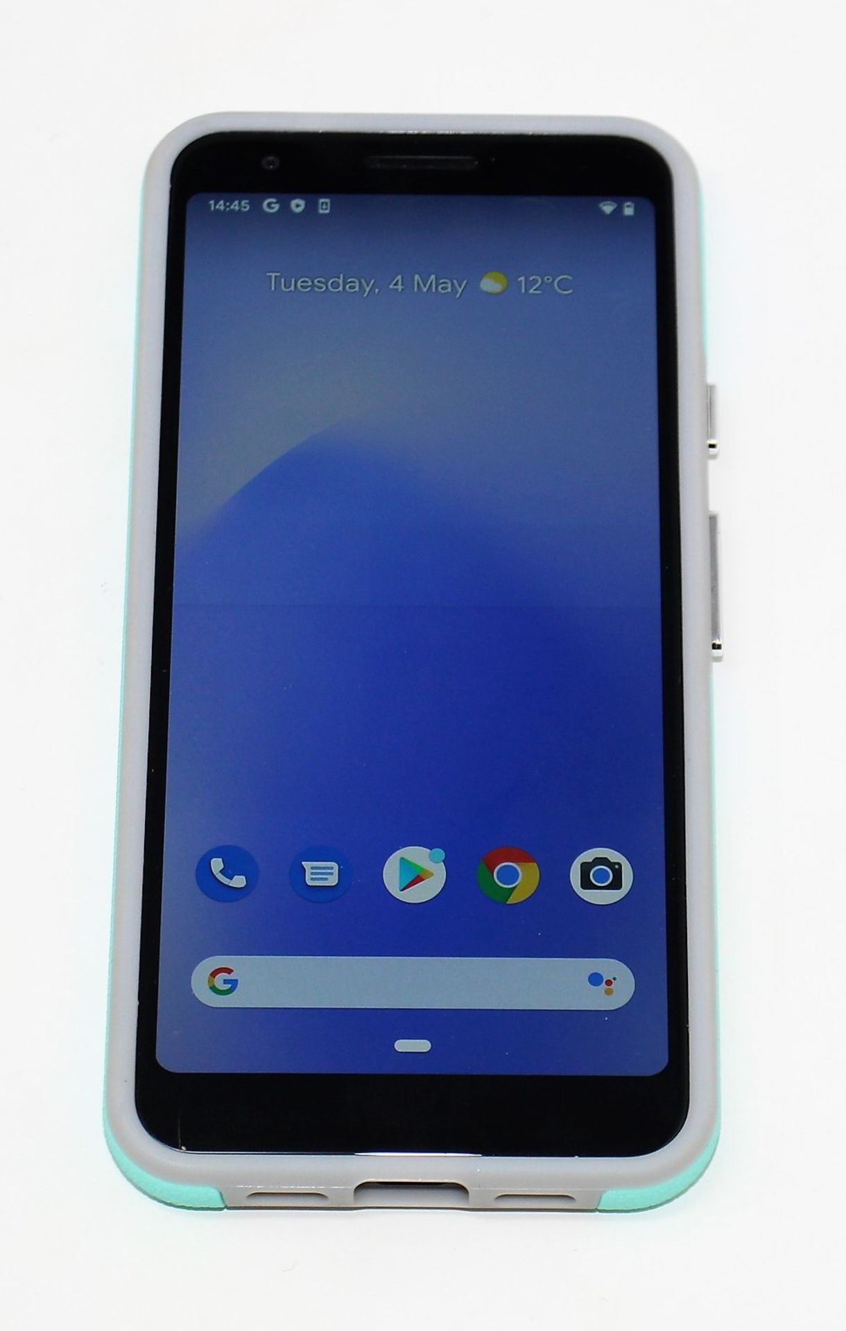 A pre-owned Google Pixel 3a G020G 64GB in Just Black (FRP clear) (Checkmend report ID: CM16922336- - Image 3 of 15