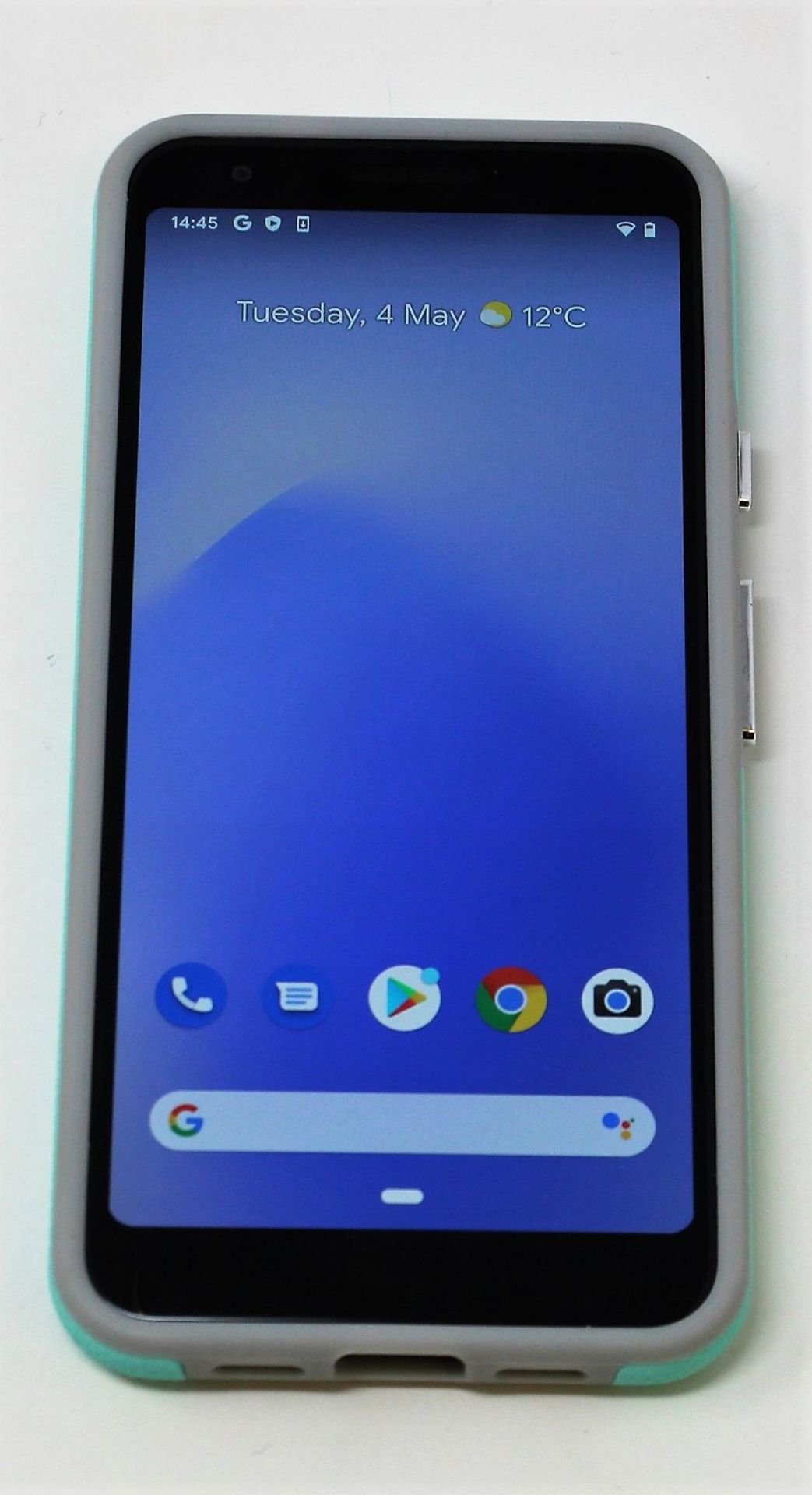 A pre-owned Google Pixel 3a G020G 64GB in Just Black (FRP clear) (Checkmend report ID: CM16922336- - Image 4 of 15