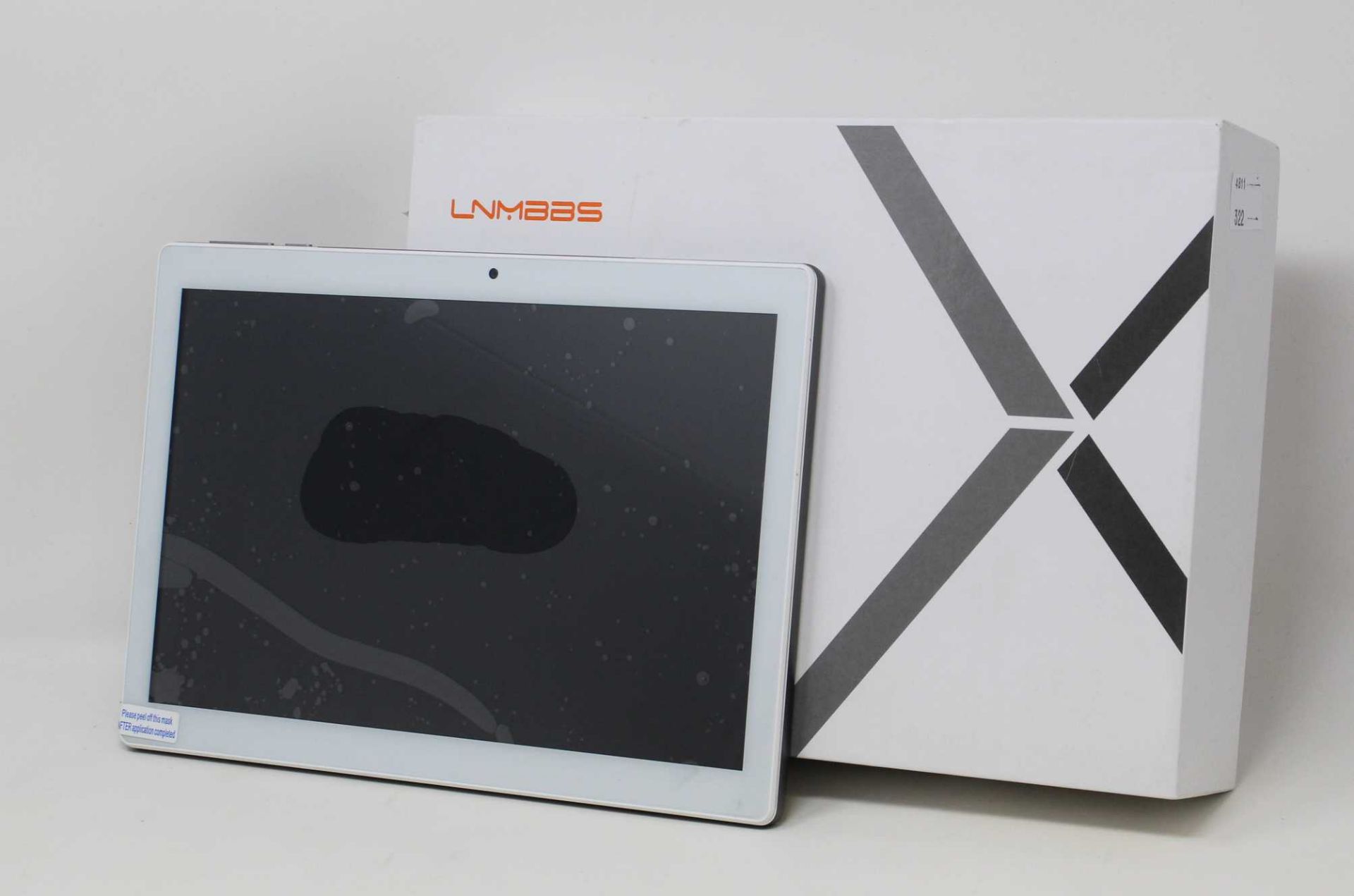 A pre-owned LNMBBS X30 4G LTE 128GB 10.1" Android Tablet in Silver (FRP Clear) (Box and