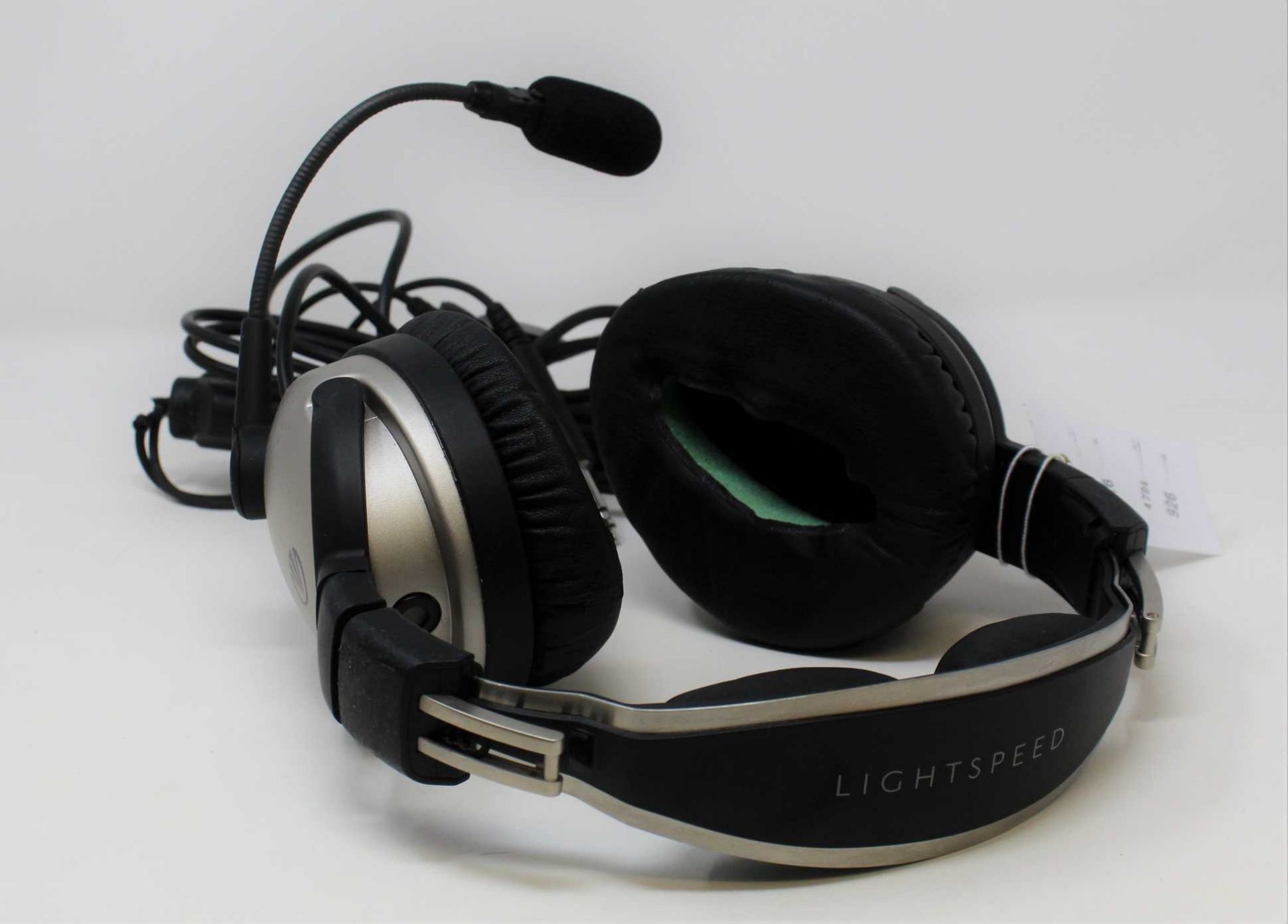 SOLD FOR SPARES OR REPAIR: A pre-owned Lightspeed Zulu Aviation Headset with Bluetooth (Untested,