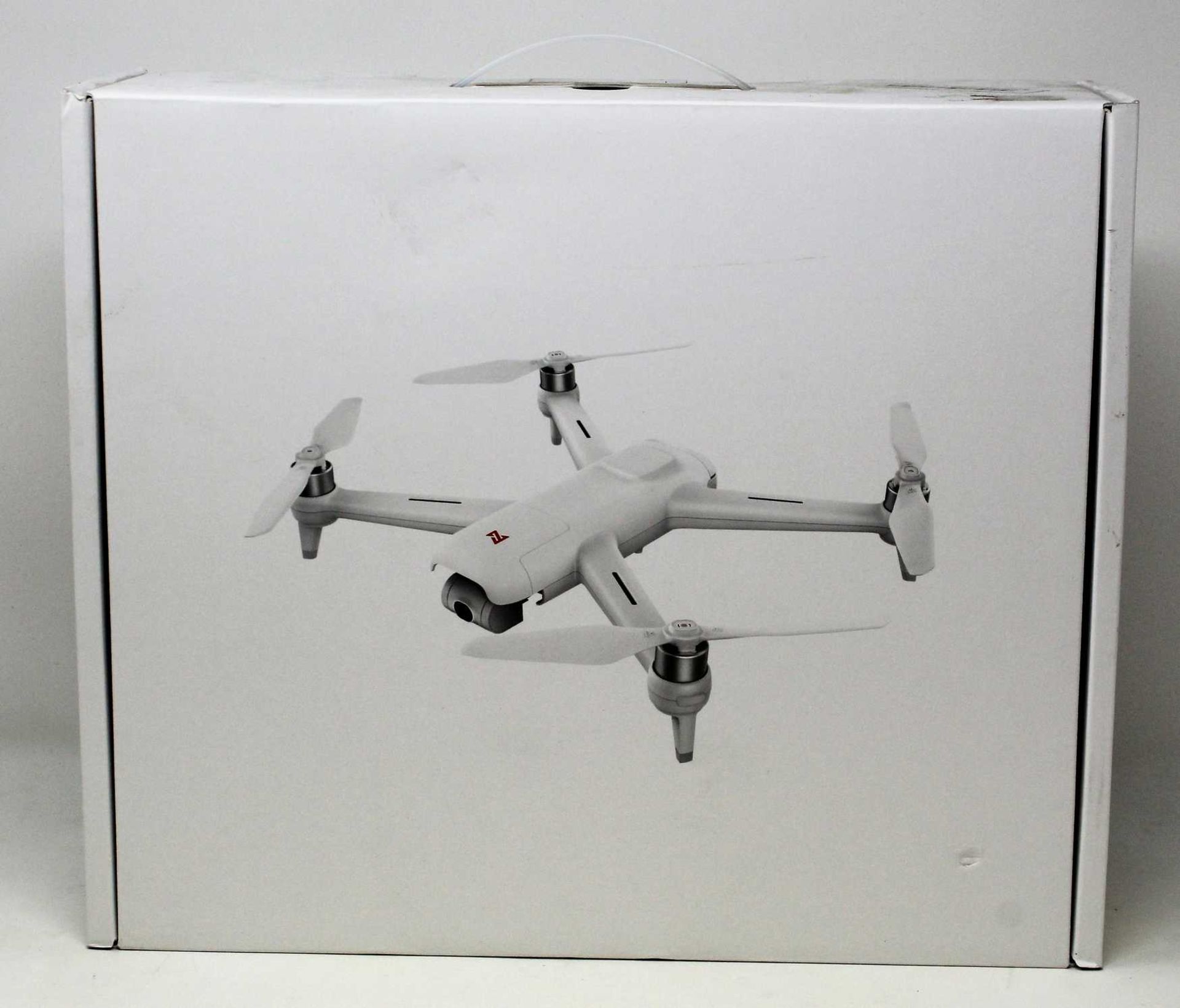 A boxed as new FIMI A3 5.8G 1KM 1080P FPV Quadcopter Drone in White (Model: FMWRJ01A3) (UK plug