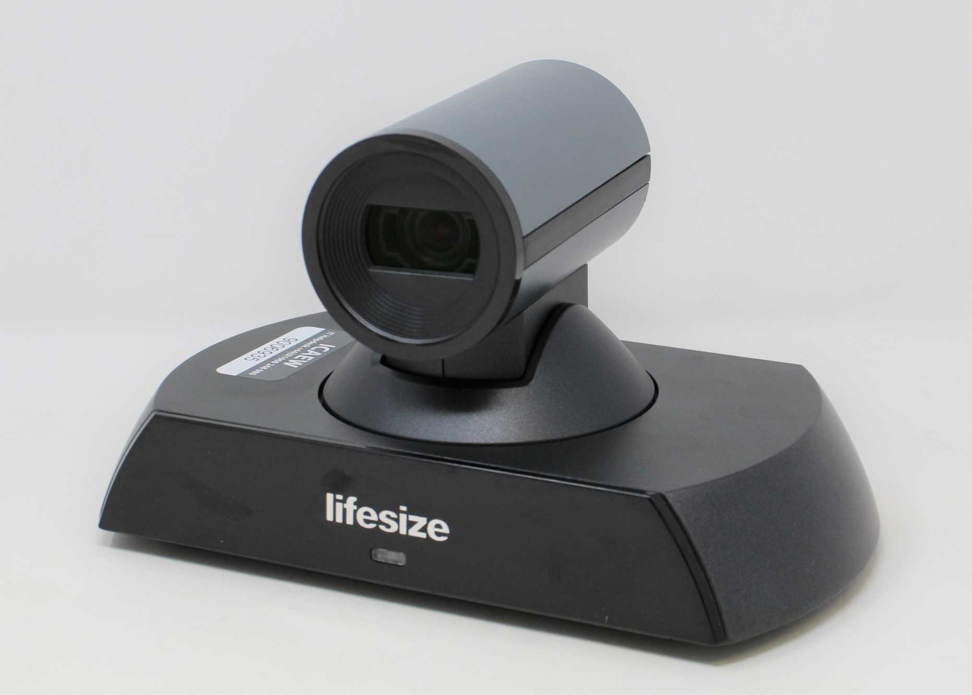 A pre-owned Lifesize Icon 400 Video Conferencing Camera (M/N: LFZ-003) (Remote and power adaptor