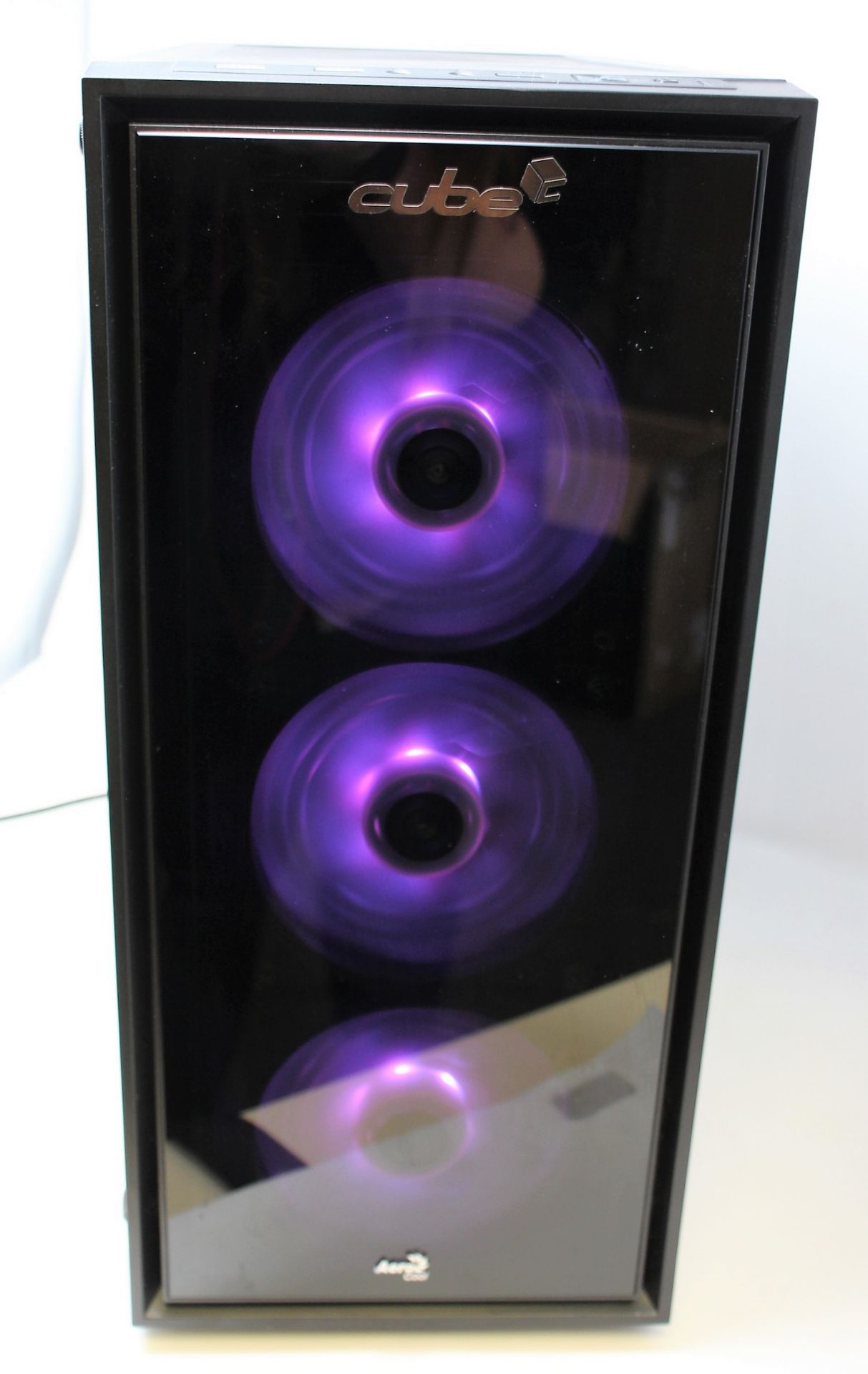 A pre-owned Cube Falcon RGB Custom Gaming PC in an AreoCool Quartz RGB Housing with Intel Core i5- - Image 11 of 15