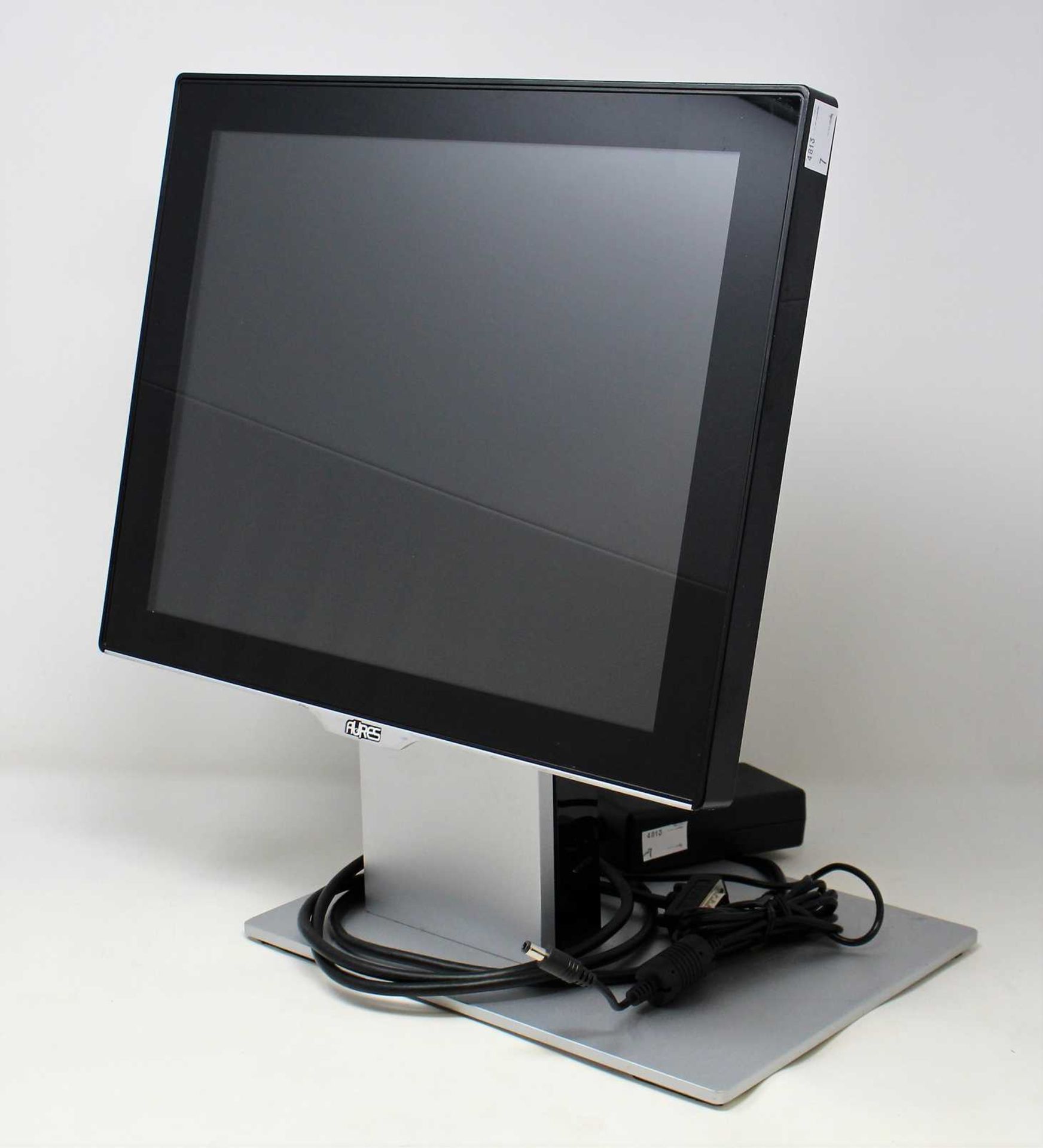 A pre-owned Aures Sango 15" EPOS Capacitive Touchscreen Monitor (USB / VGA / Mini Display Port