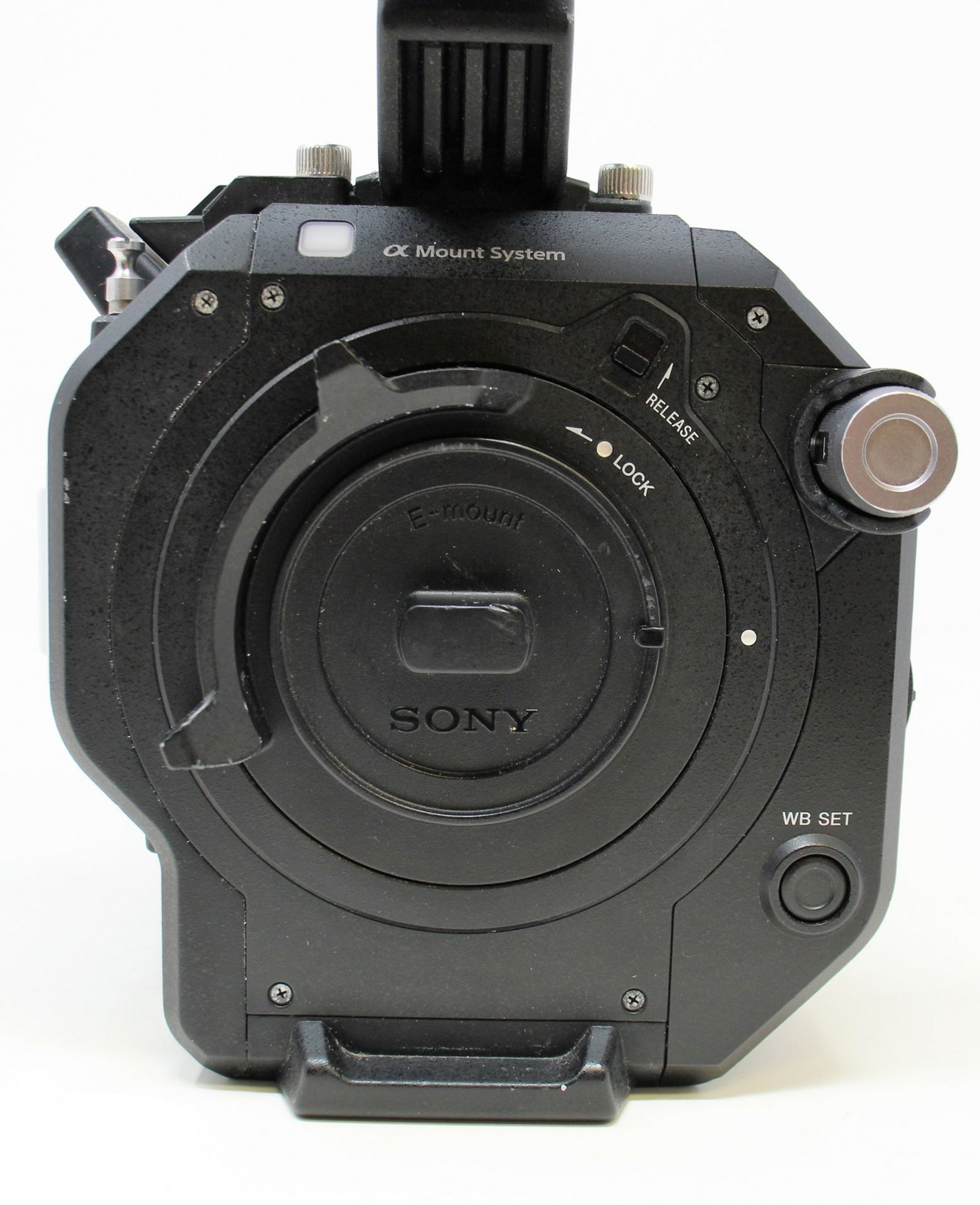 A pre-owned Sony PXW-FS7 II XDCAM 4K Super 35 E-mount Camera Body with Grip and LCD Monitor (M/N: - Image 7 of 33