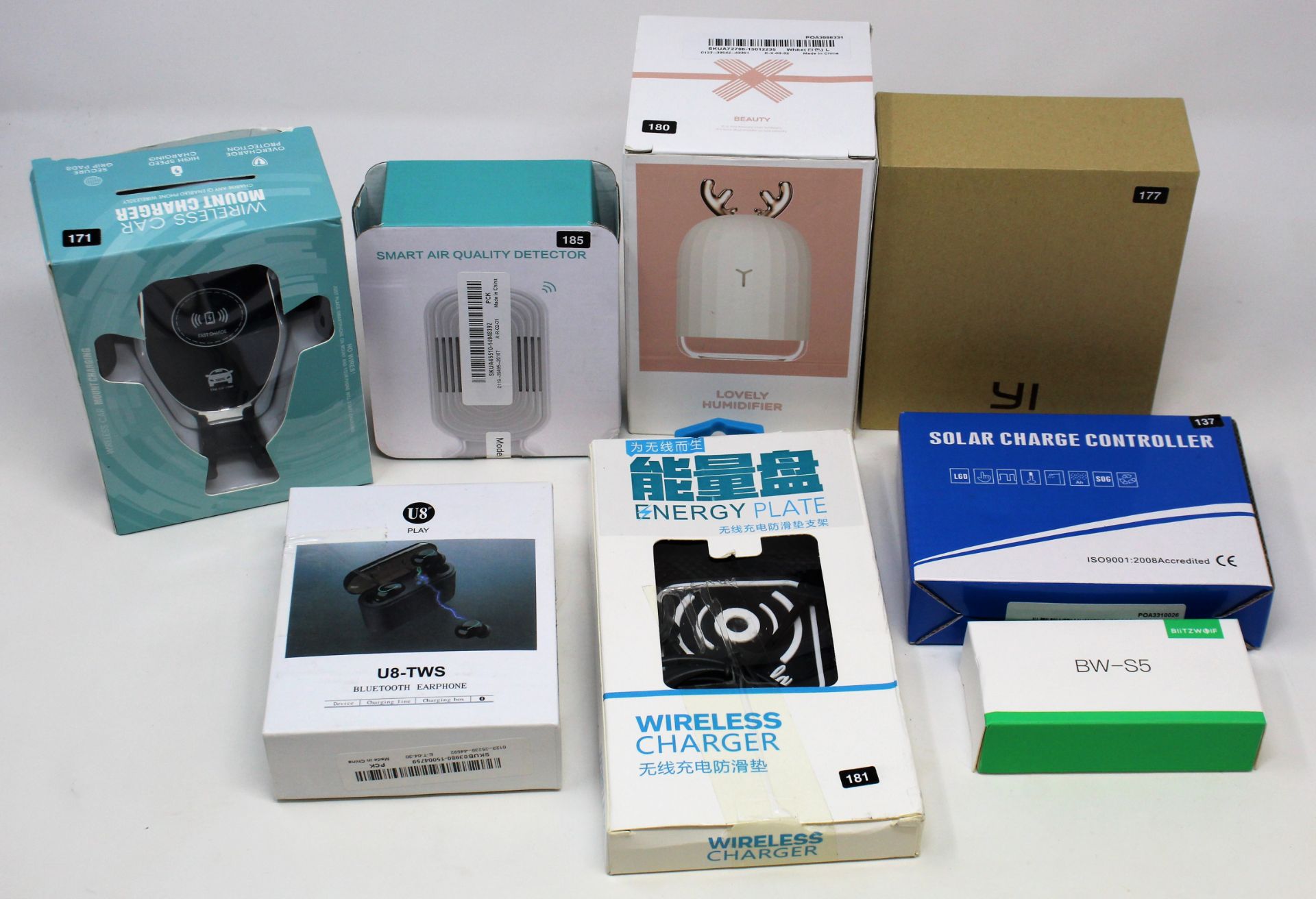 A box of assorted as new electrical items and accessories to include Bluetooth Headphones, XBox - Image 4 of 9