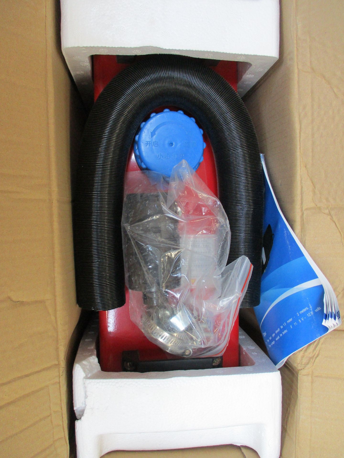 A boxed as new 12v air heater for use in construction machinery, boats and caravans etc.