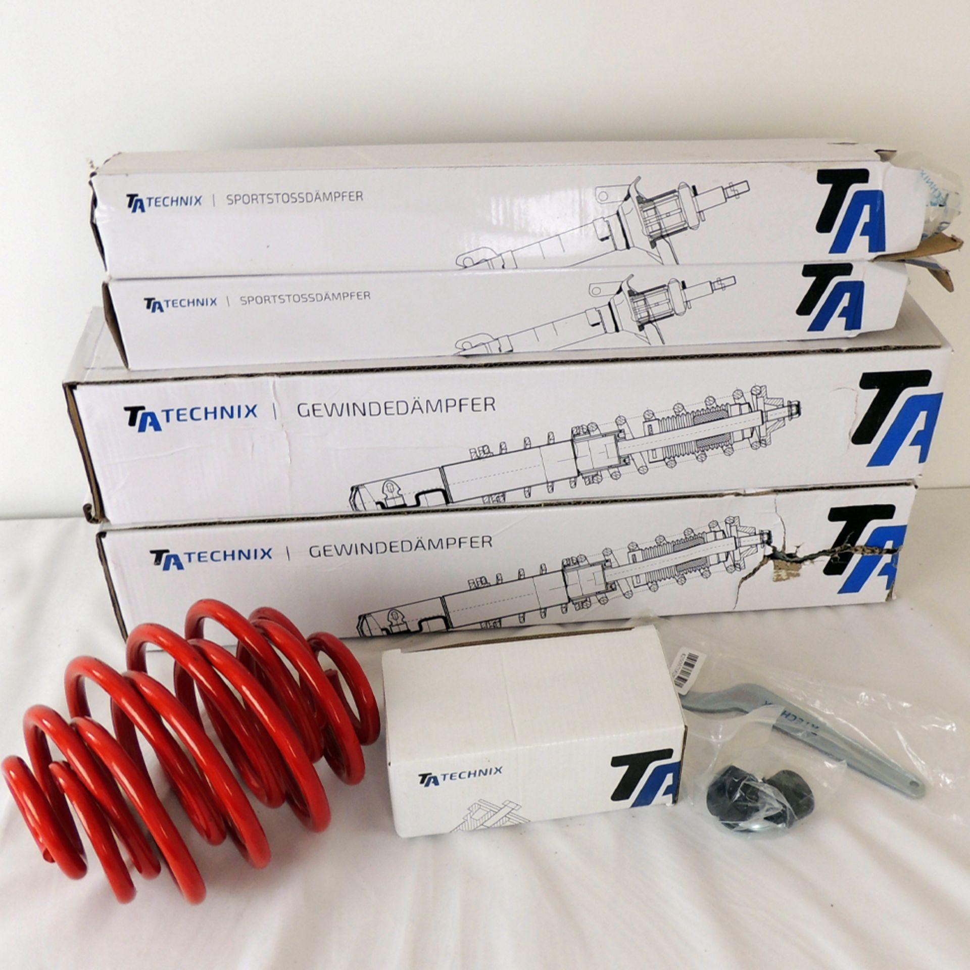 Boxed as new Tuningart coilovers adjustable suspension for Vauxhall Corsa or Nova