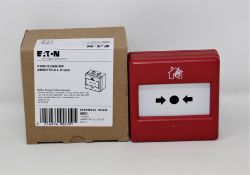 Two boxed as new Eaton CXM/CO/G/R/WP 4990073FULL-0122X Fire Call Points.