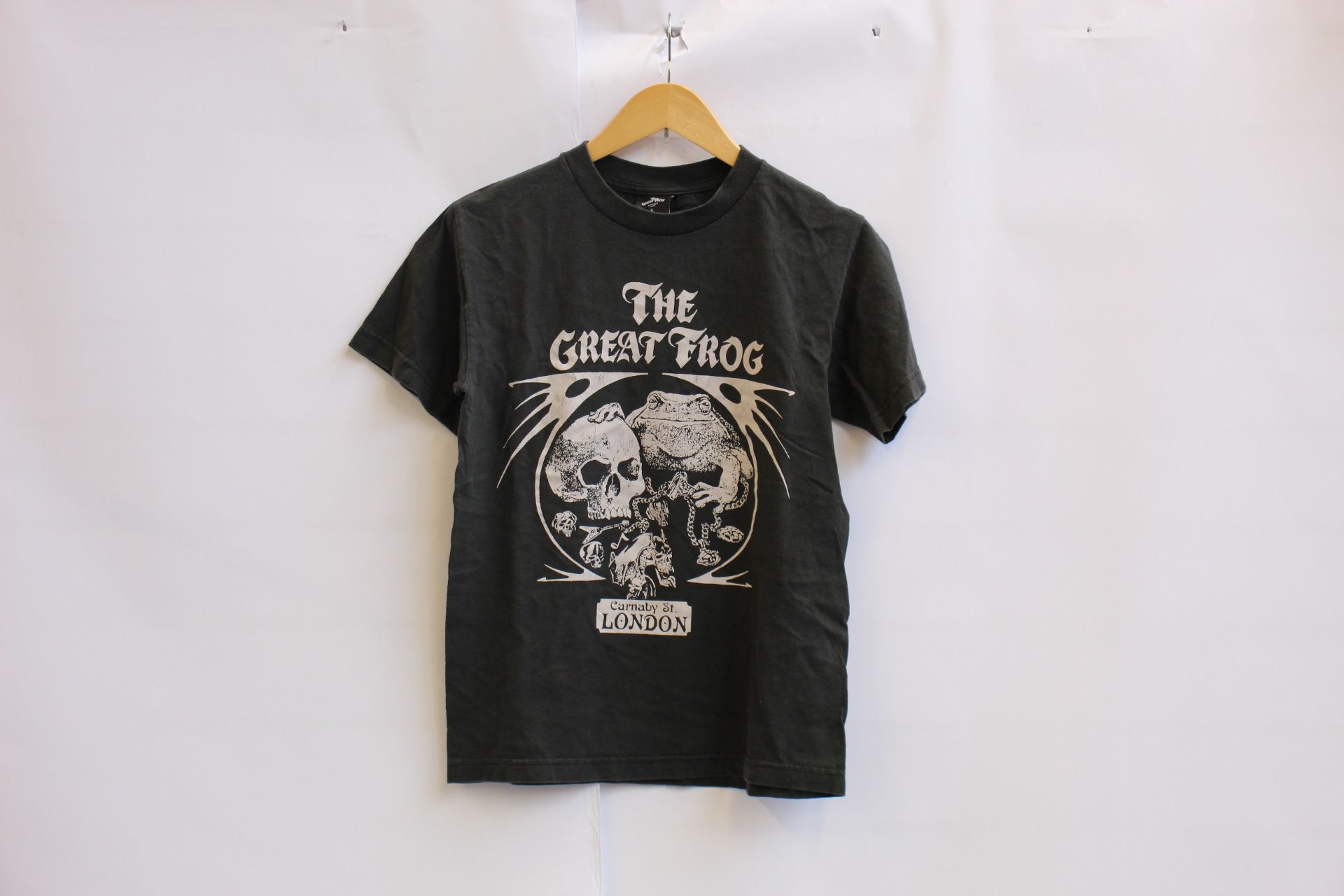 Ten as new The Great Frog vintage reissue 70s ‘Frog and Skull’ T-shirts (All S).