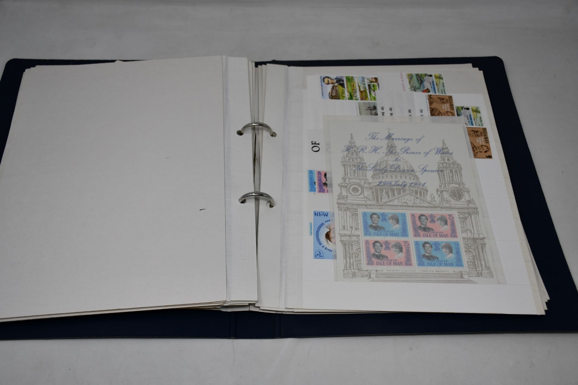 Three folders of stamps to include Isle of Man Mint collection, including duplication. - Image 3 of 10