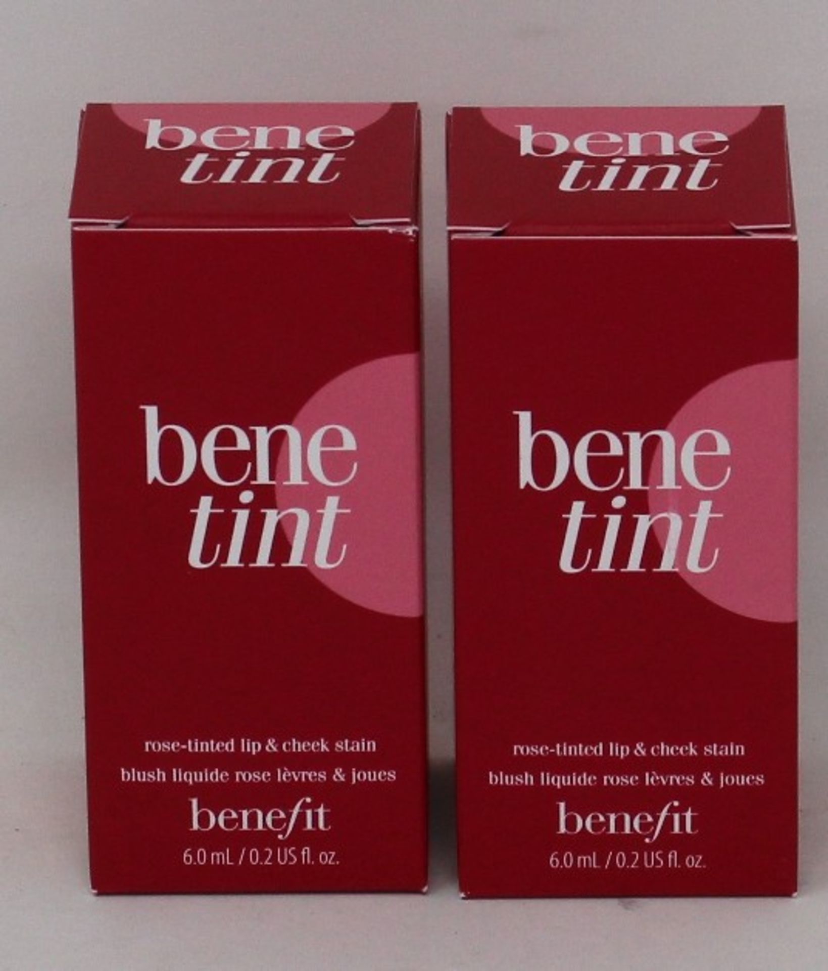 Thirty as new Benefit benetint rose-tinted lip & cheek stain (30 x 6.0ml).