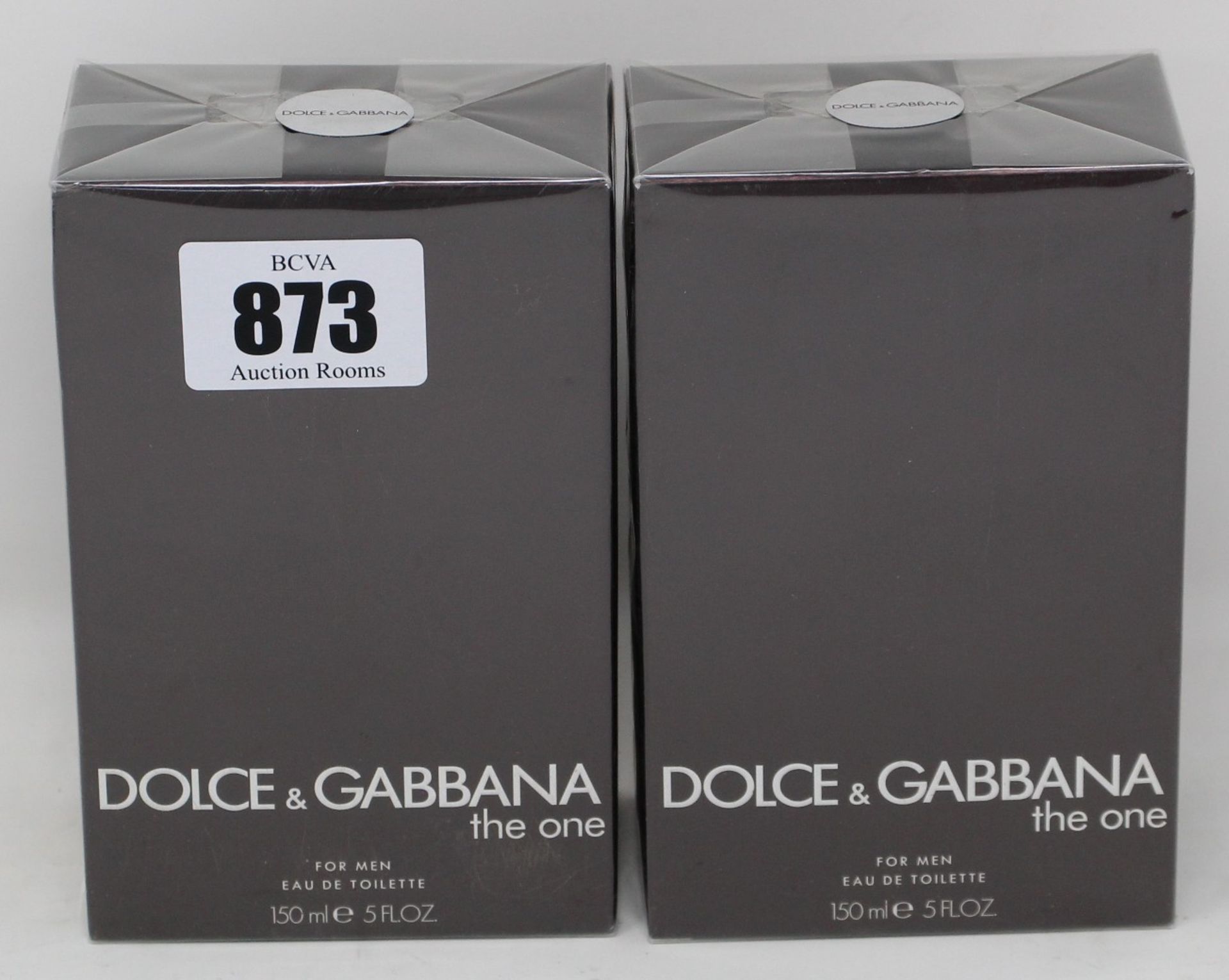 Four as new Dolce & Gabbana The One for men eau de toilette (4 x 150ml some scuff marks to outer